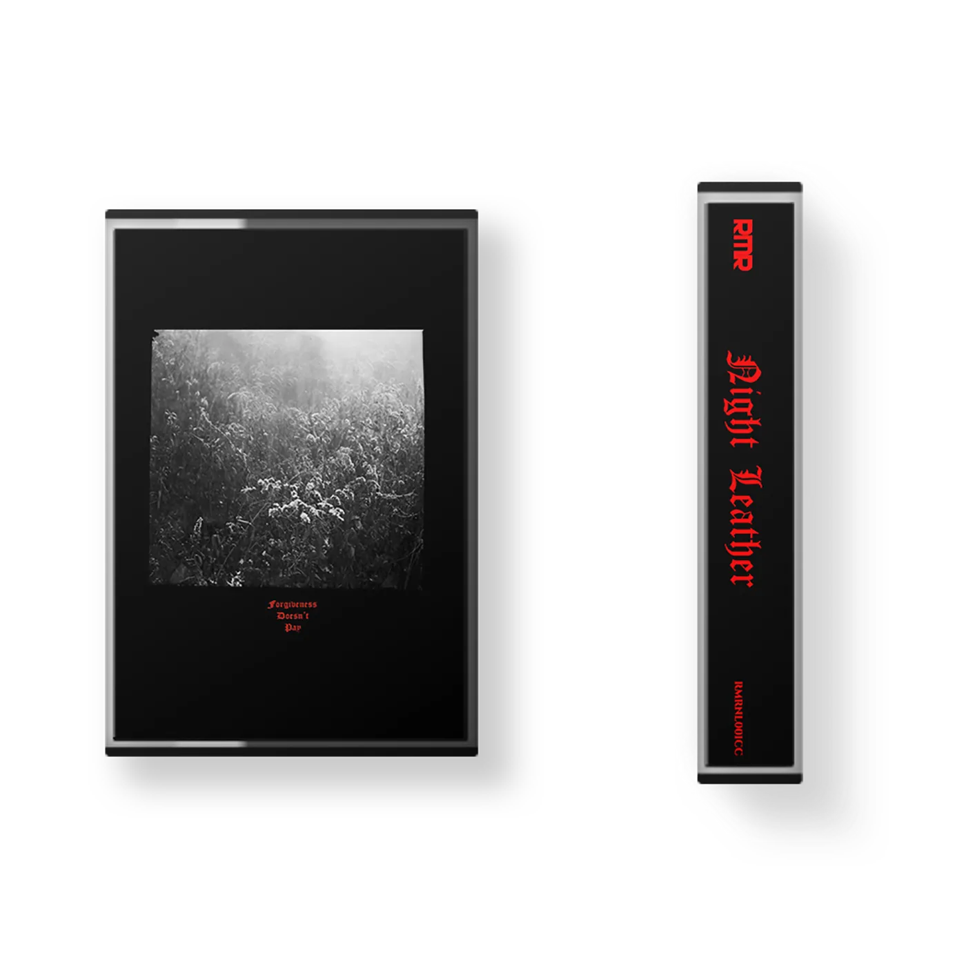 Night Leather - Forgiveness Doesn't Pay - Cassette (Blood Red)