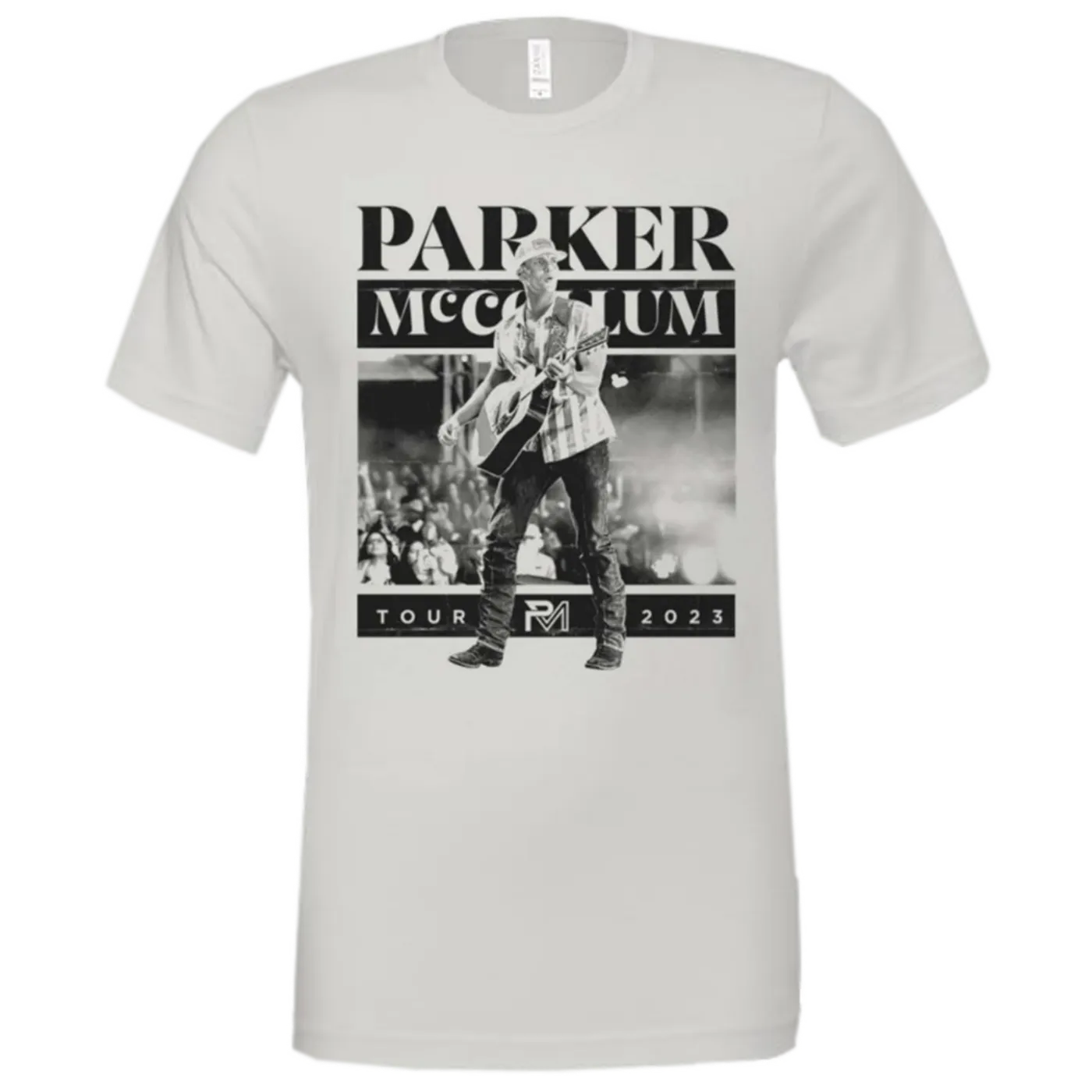 Parker McCollum 2023 Silver Photo Tour Tee
