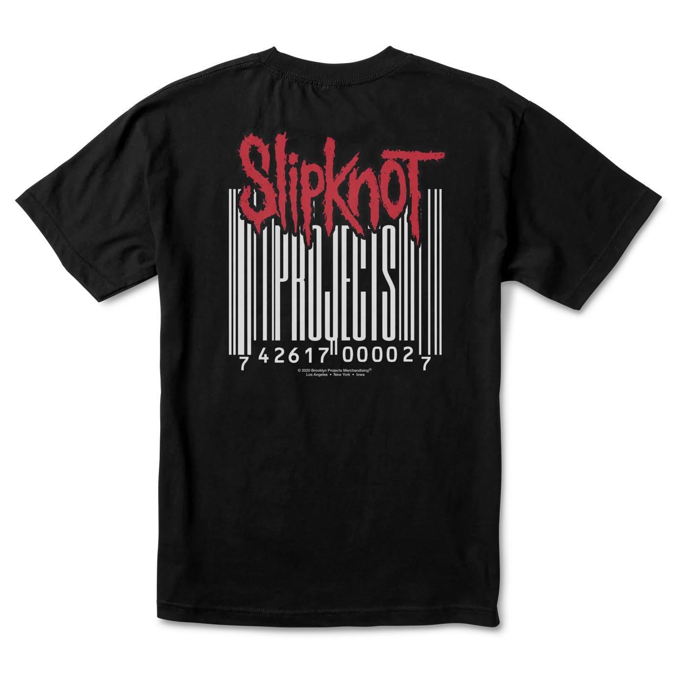 Slipknot SK x BP Barcode Black Tee