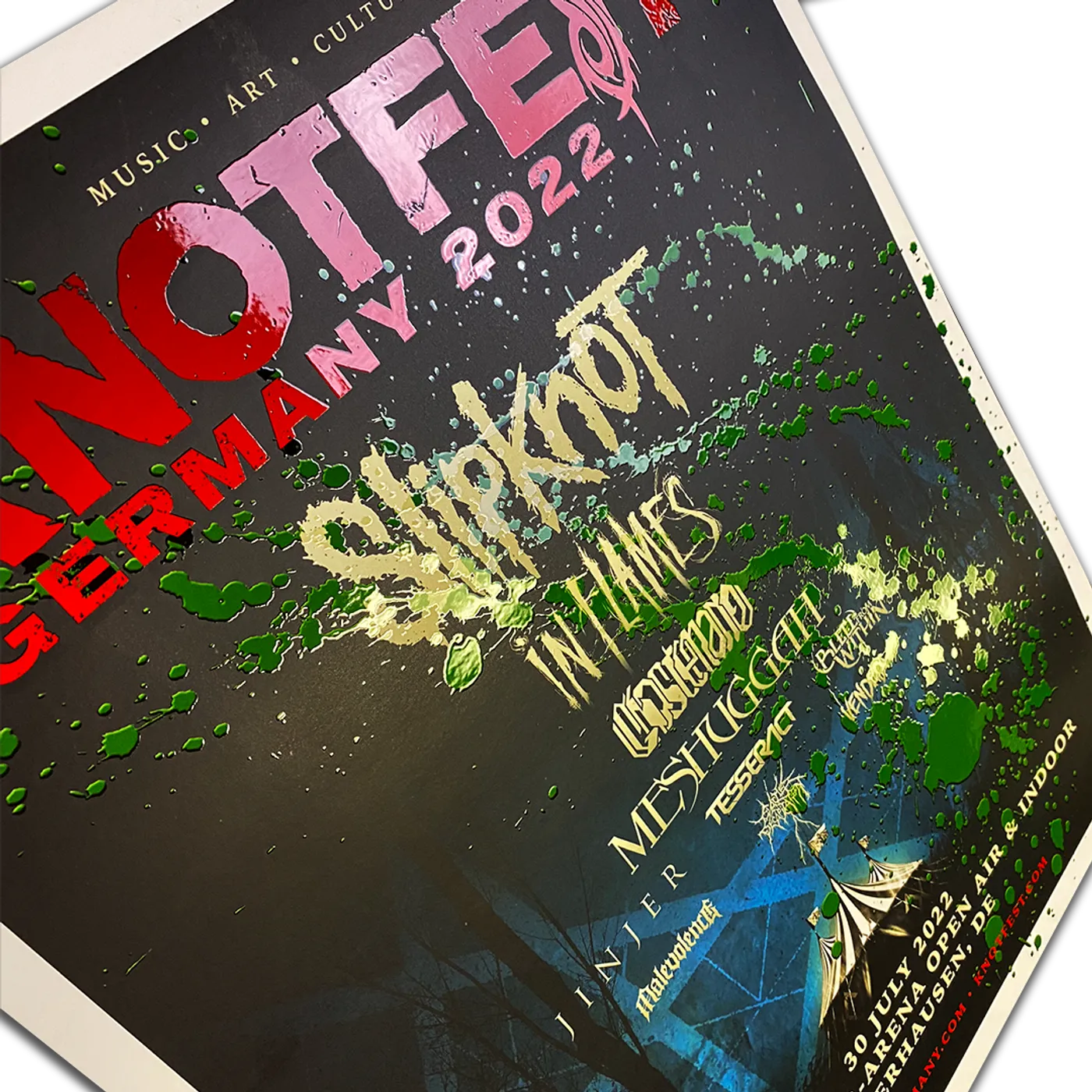 Knotfest Germany 2022 Poster