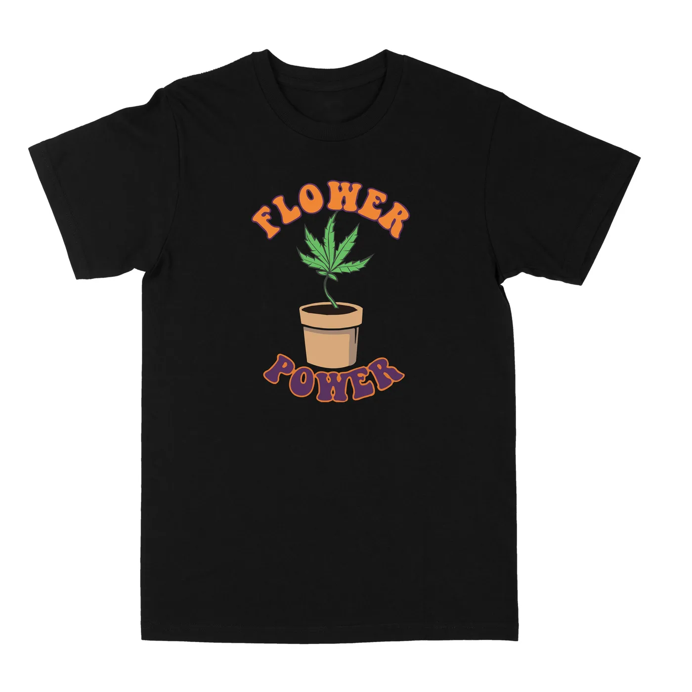Baby Bash Groovy Flower Power "Black" Tee