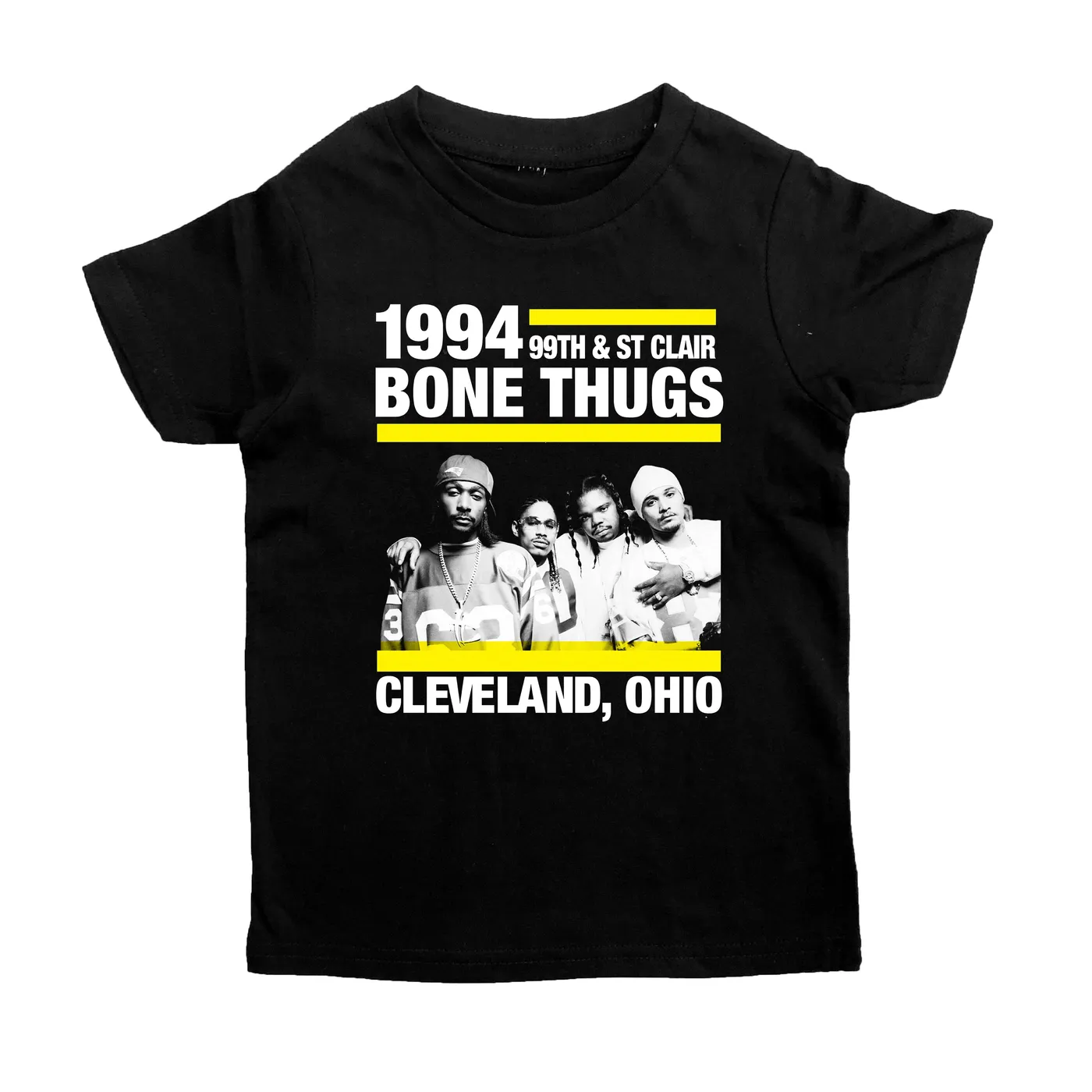 Bone Thugs-N-Harmony KIDS Bone Cleveland Ohio "Black" Tee