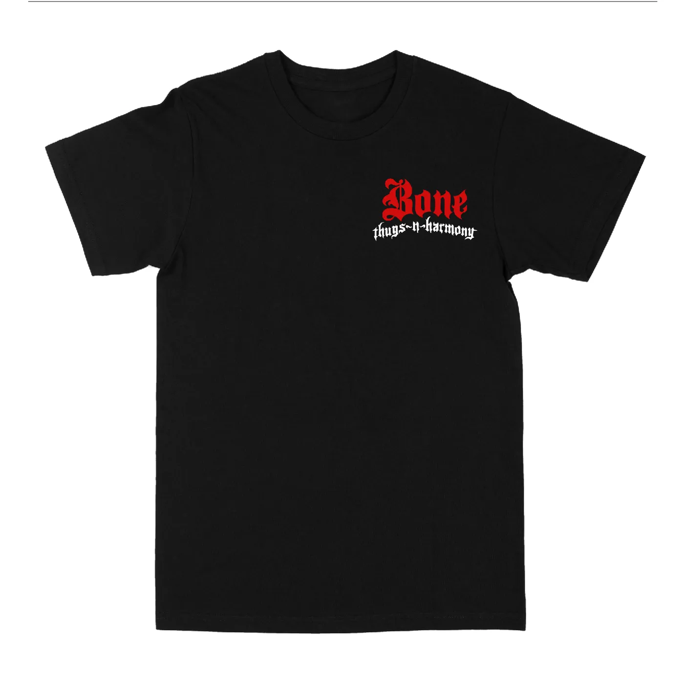 Bone Thugs-N-Harmony Greatest Hits Tee "Black" Front and Back