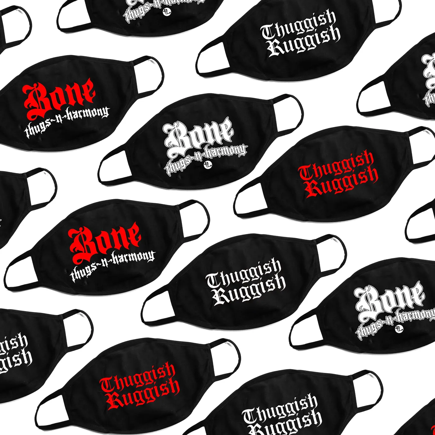 Bone Thugs-N-Harmony 5 Pack Facemasks Bone Thugs / Thuggish Ruggish (Assorted)