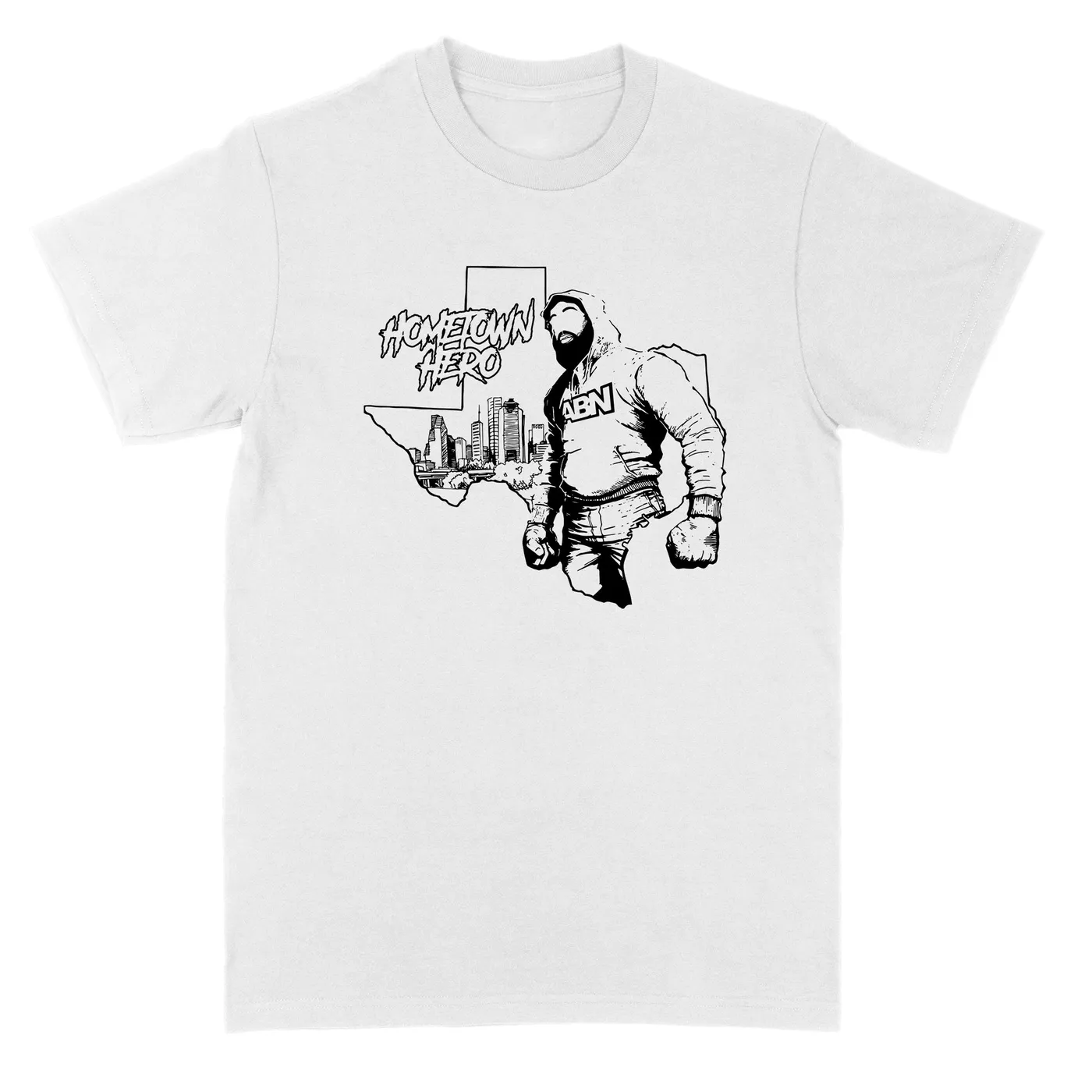 TraeMerch Hometown Hero "White" Tee