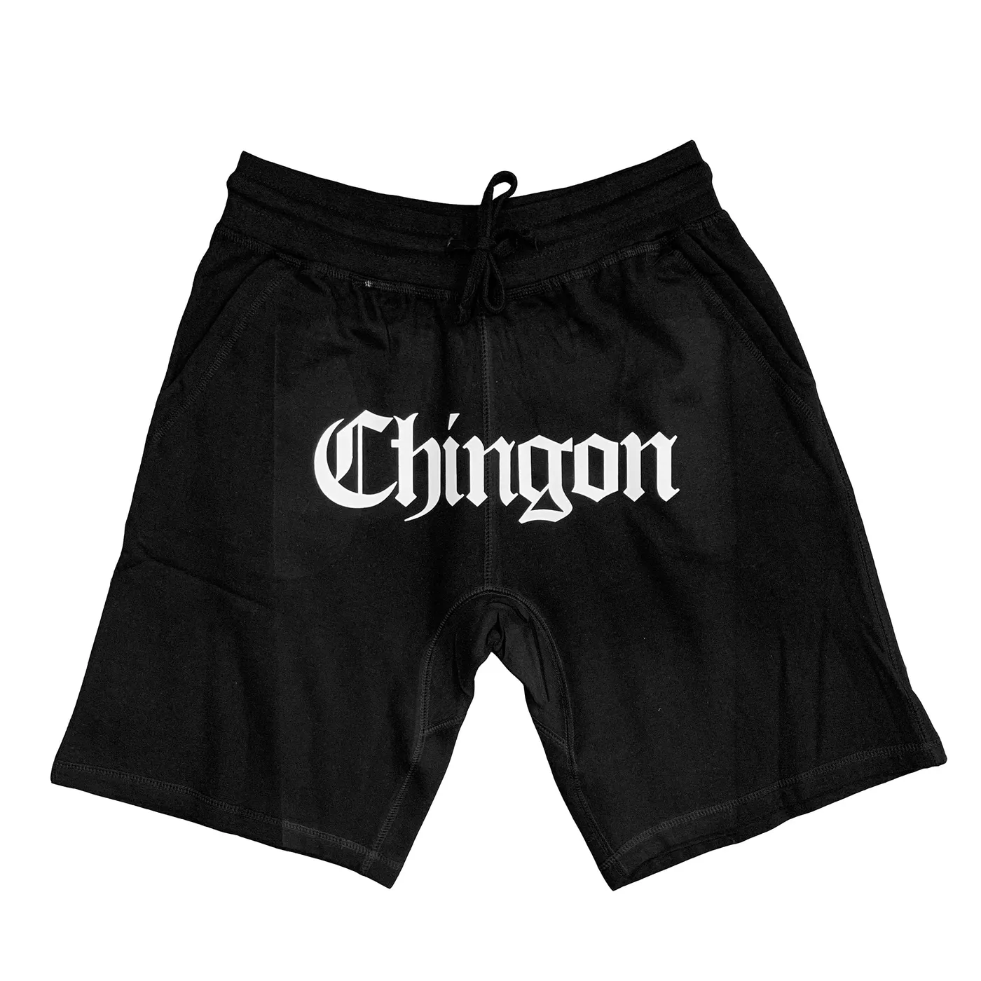 George Lopez Chingon "Big Logo" Black Shorts