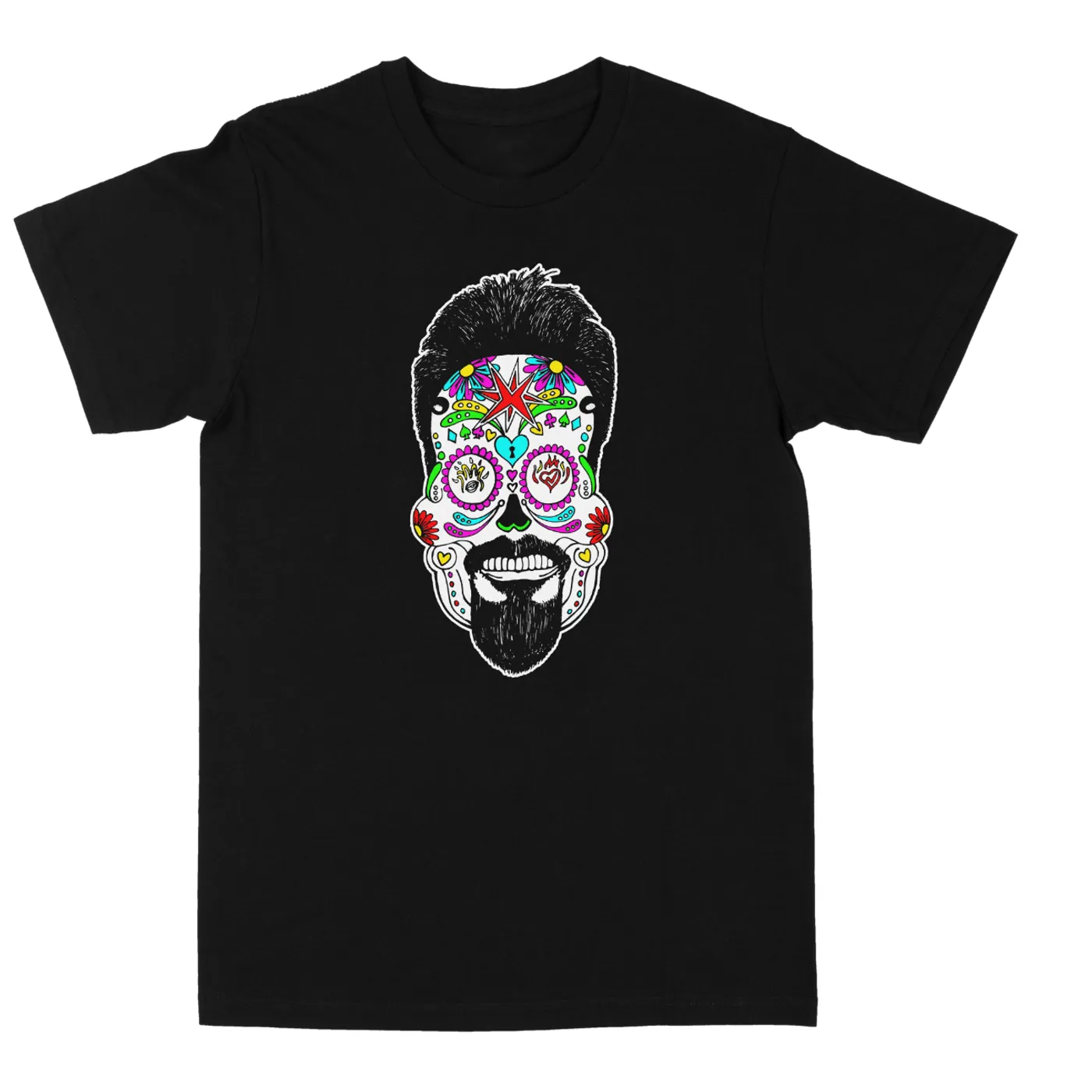 George Lopez La Calaca "Black" Tee