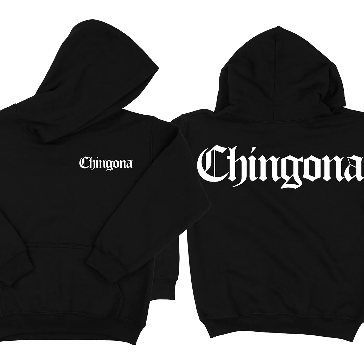 George Lopez KIDS "Chingona" Black Hoodie