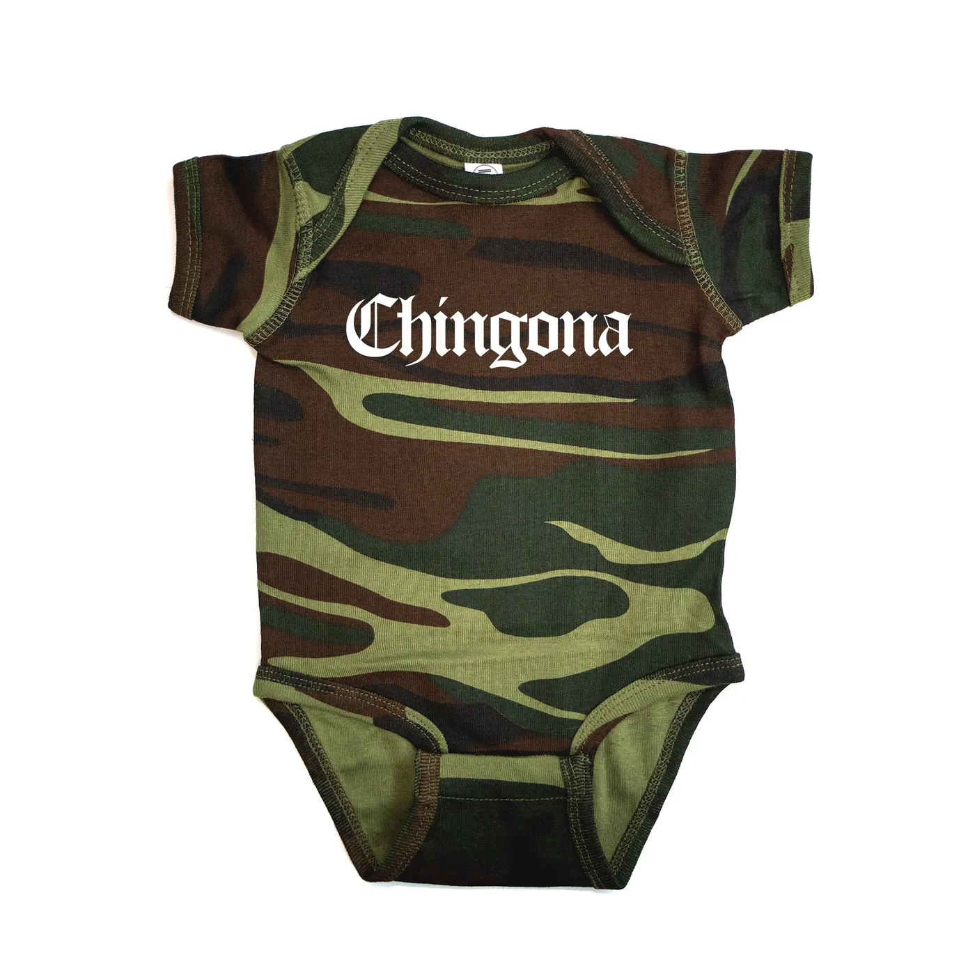 George Lopez Chingona "Camo Premium" Onesie