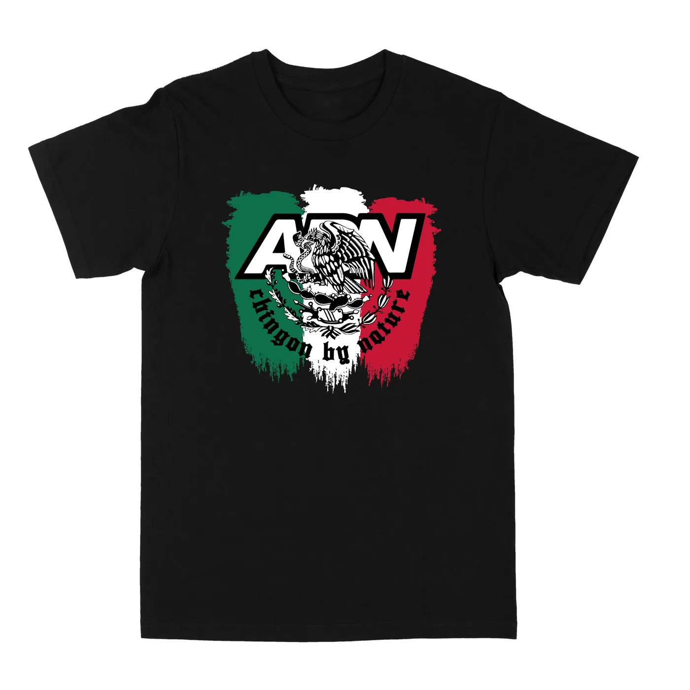 George Lopez Chingon By Nature Flag "Black" Tee