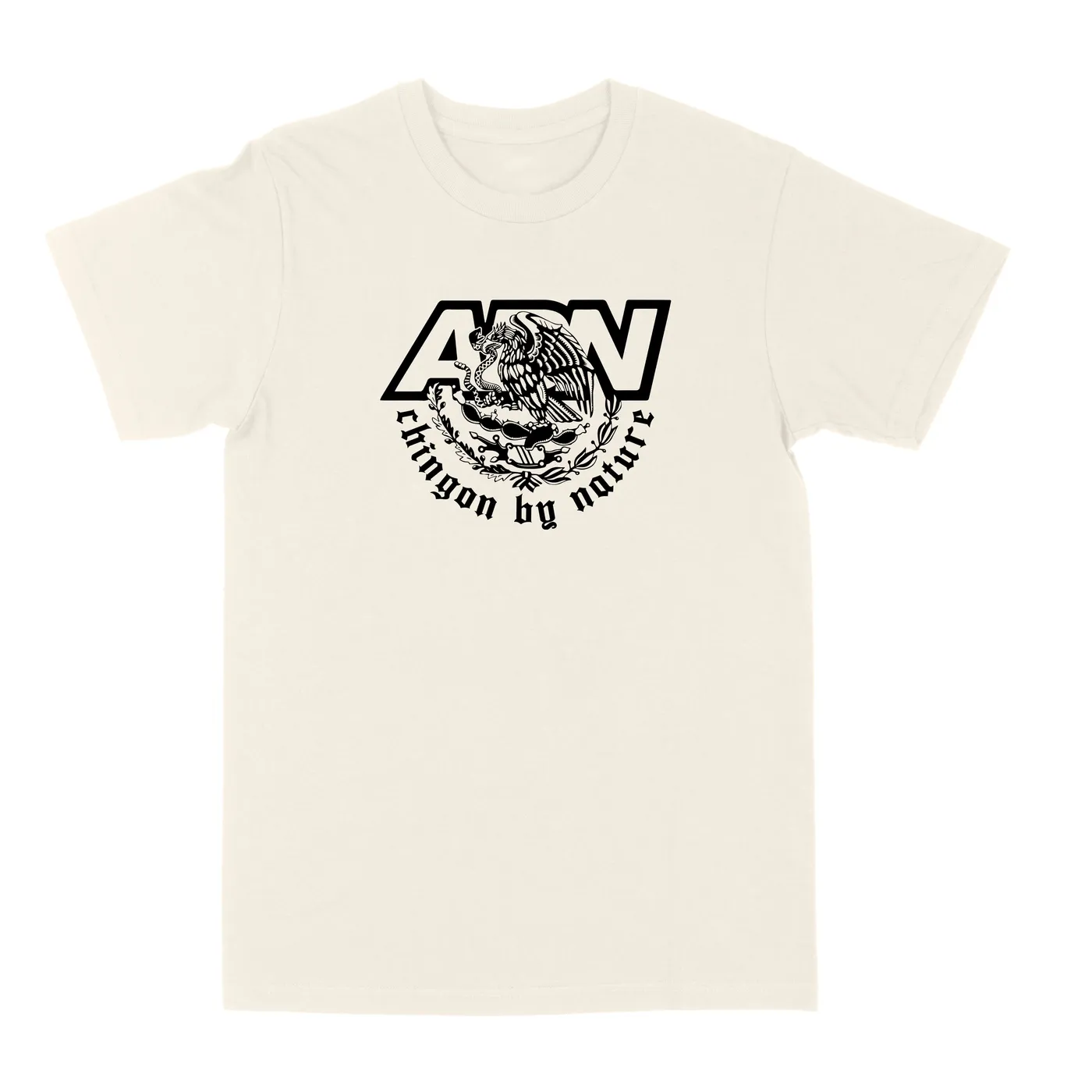 George Lopez Chingon By Nature Seal "Cream" Tee