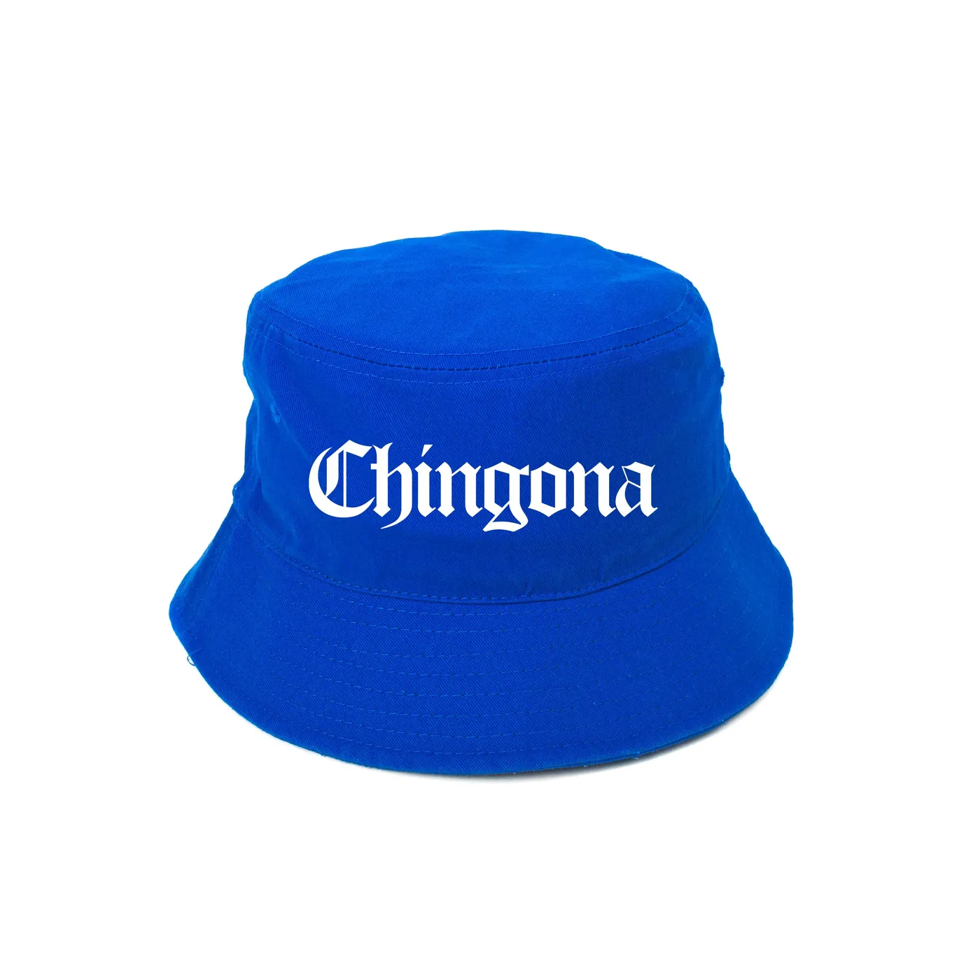 George Lopez Chingona "Royal Blue" Bucket Hat