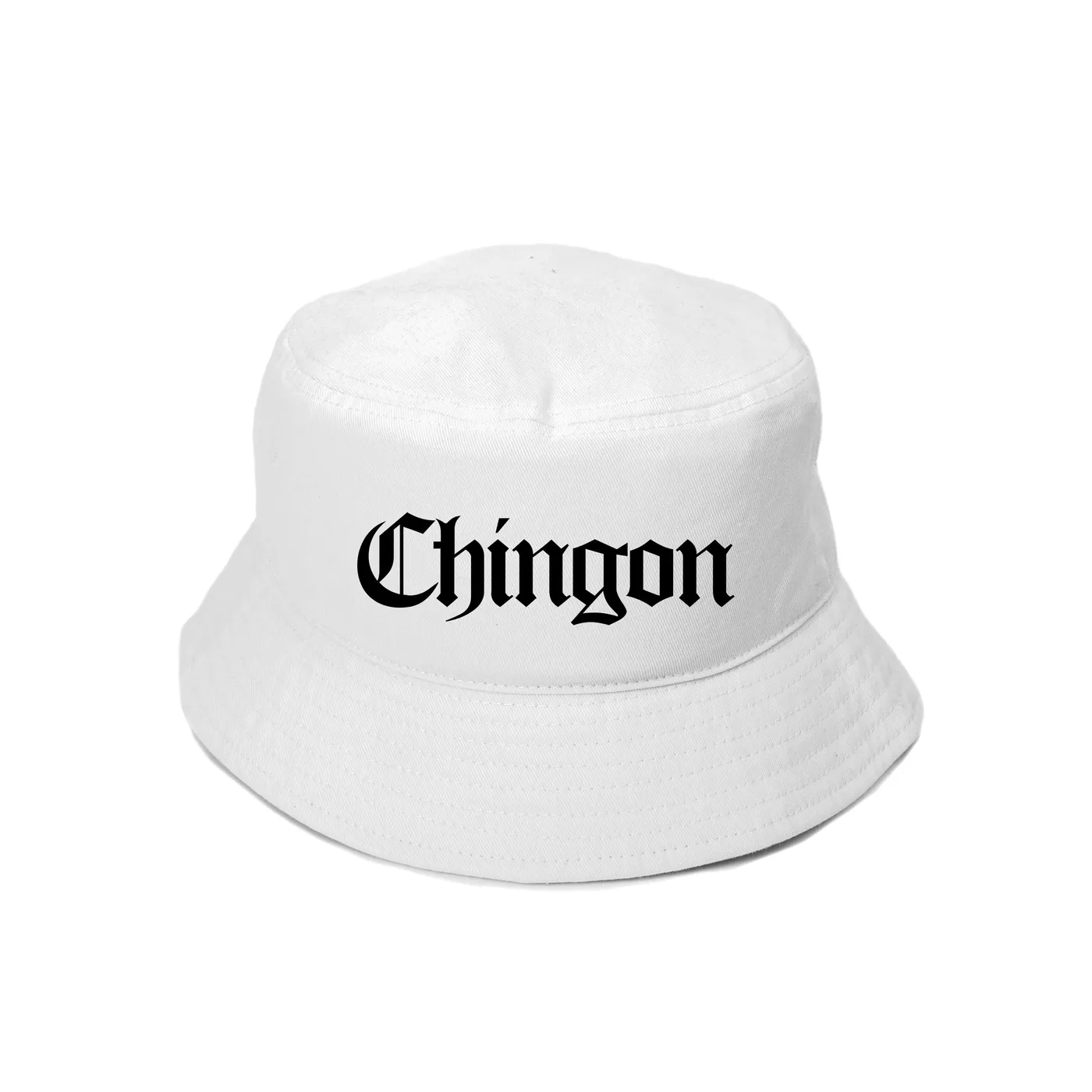 George Lopez Chingon "White" Bucket Hat