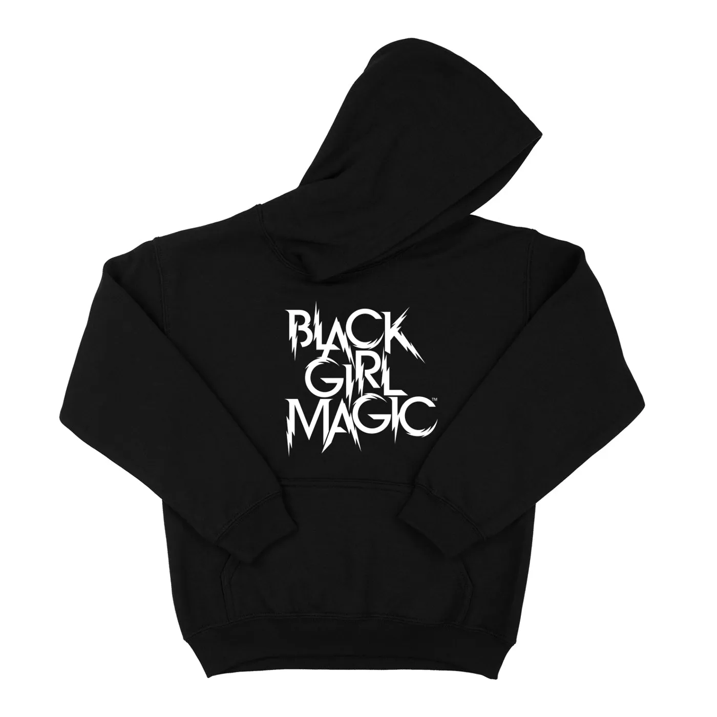 Black Girls Rock! Black Girl Magic Lightning Logo "Black" Youth Hoodie
