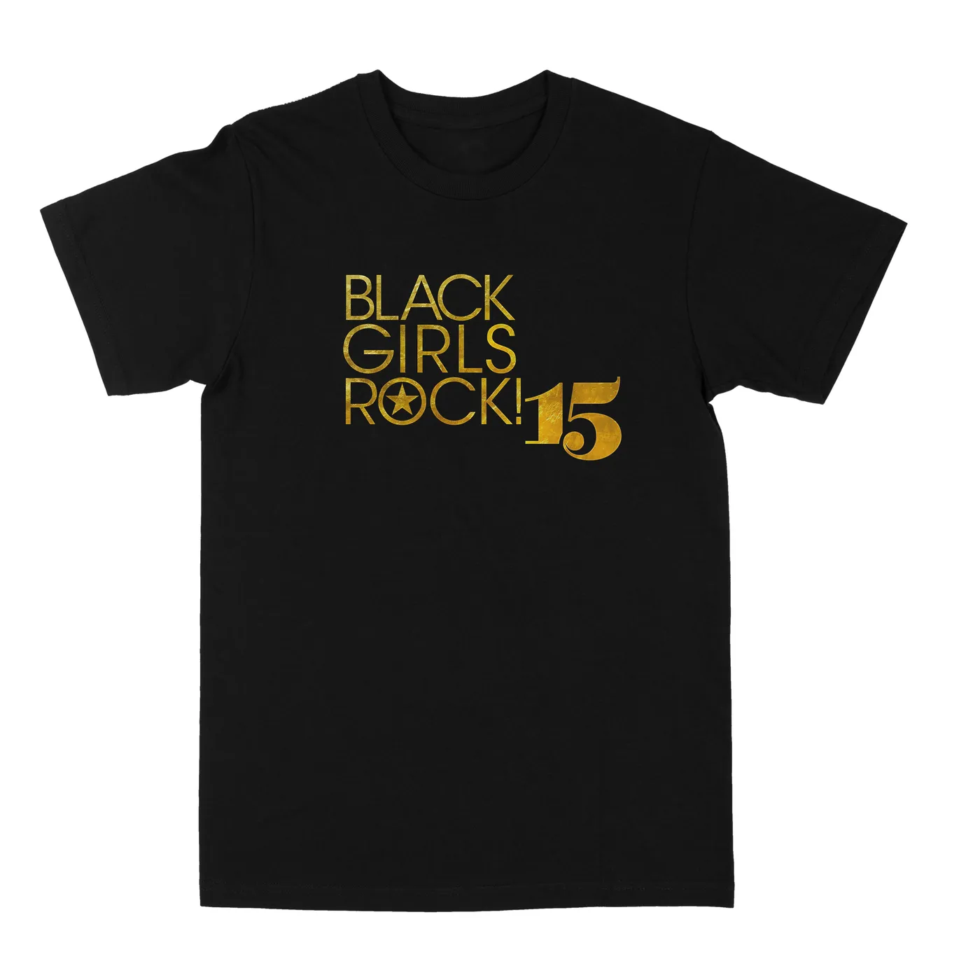Black Girls Rock! Black Girls Rock 15 Gold "Black" Tee