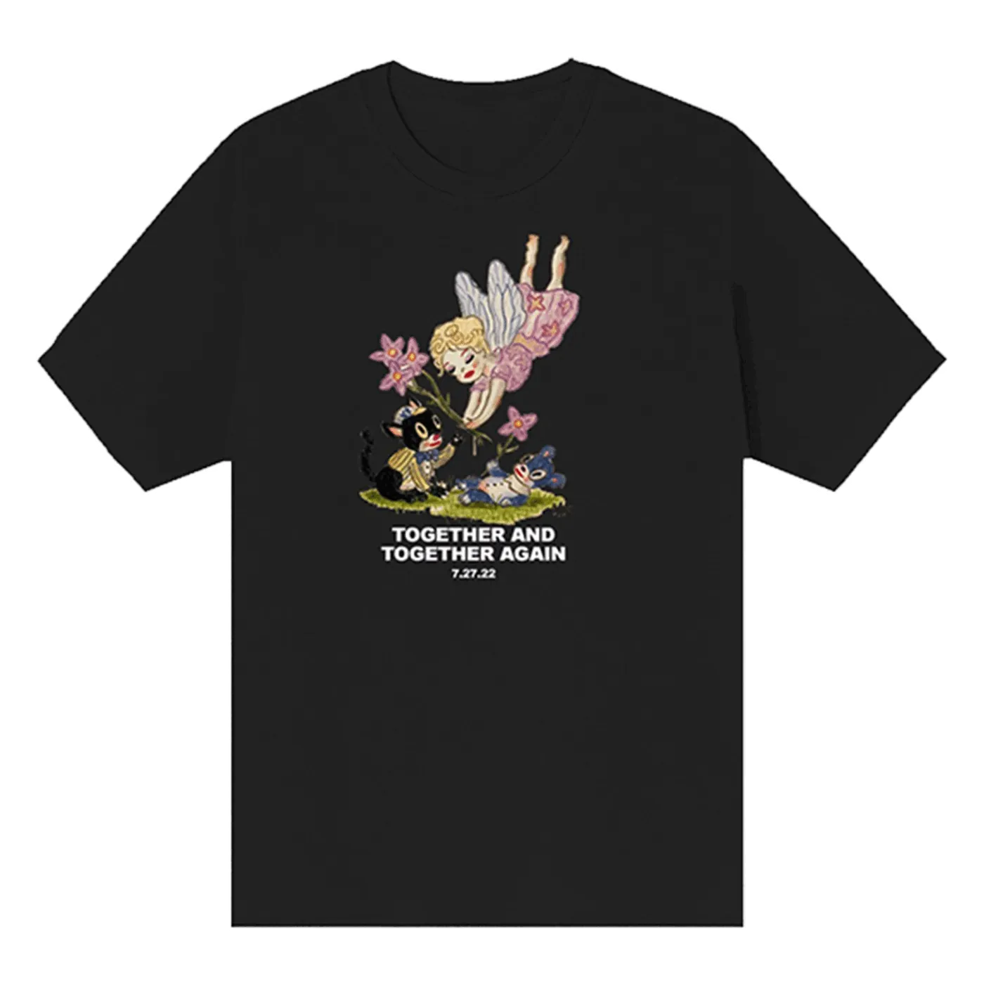 The Smashing Pumpkins Together Black Tee