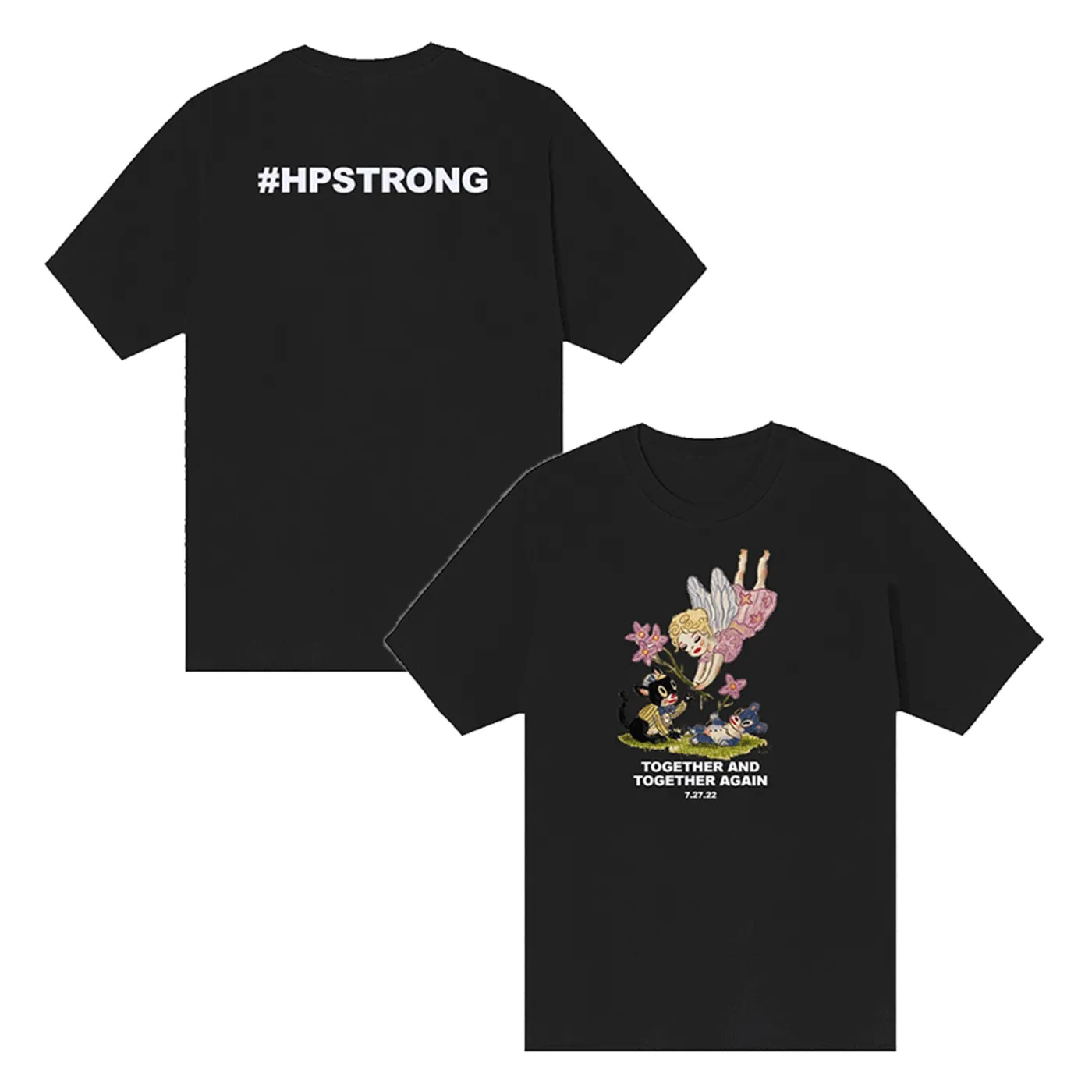 The Smashing Pumpkins Together Black Tee