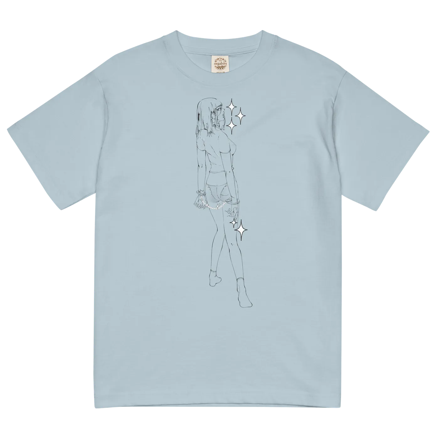 Lil Bruh Gwop ANGEL SCAR TEE - BABY BLUE (EUROPE ONLY)