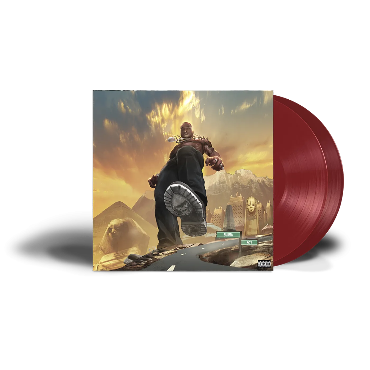 Burna Boy Twice as Tall (Ruby Red Vinyl)