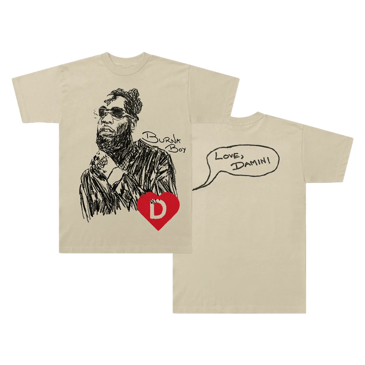 Burna Boy Love Damini T-Shirt