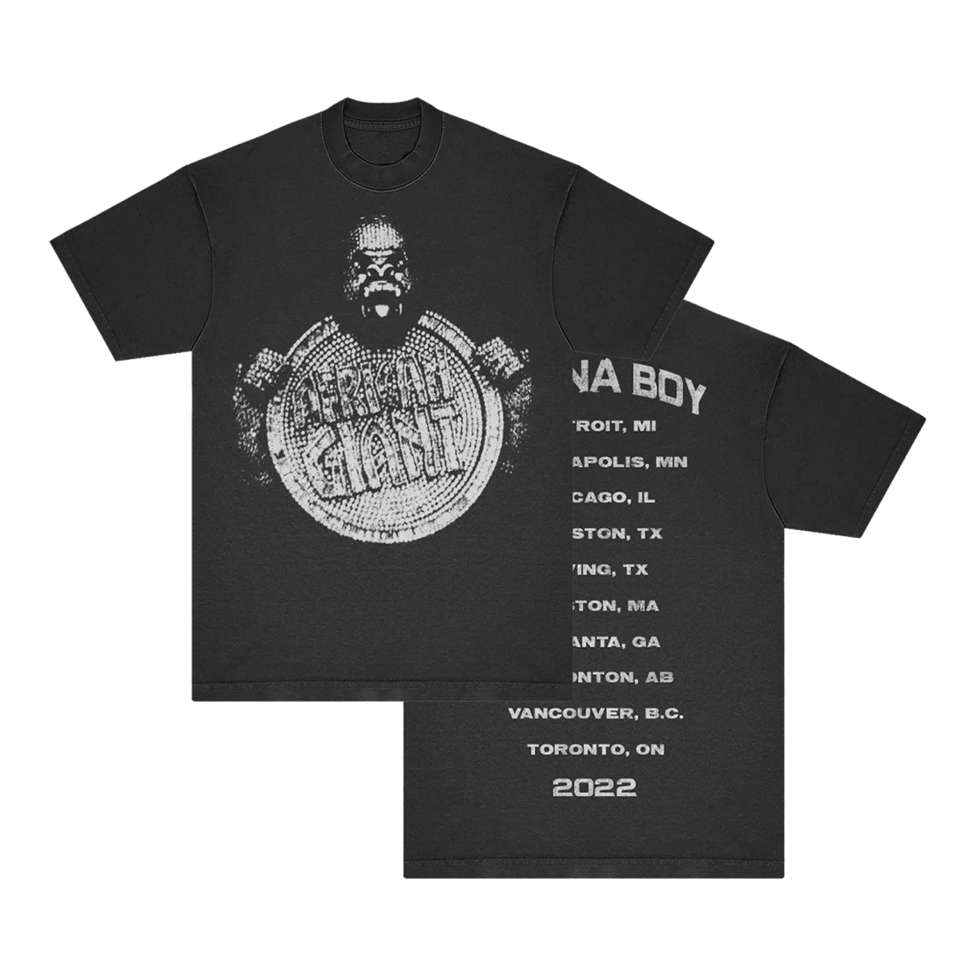 Burna Boy African Giant City T-Shirt