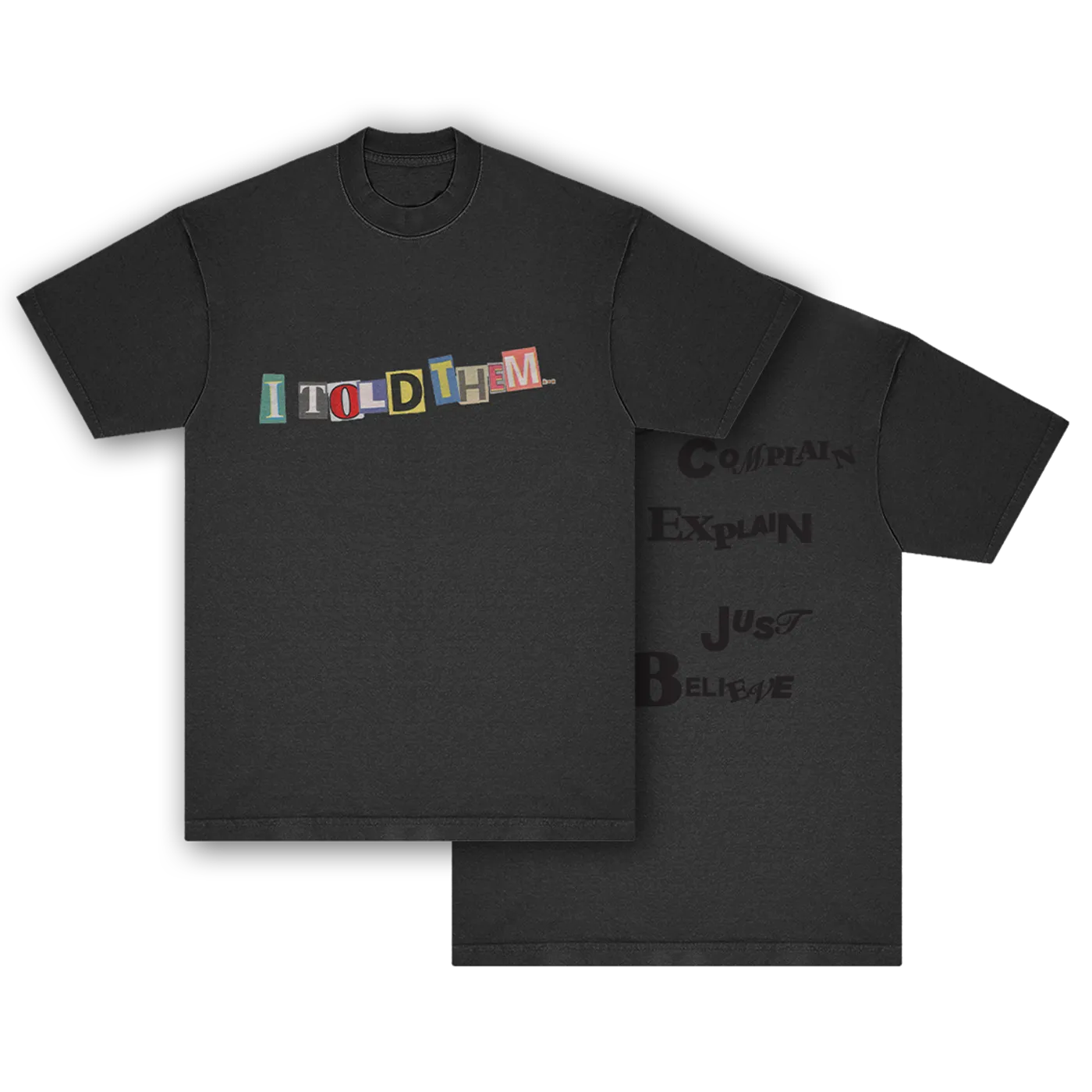 Burna Boy I Told Them… T-shirt