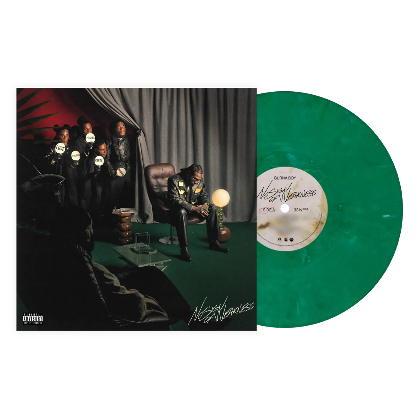 Burna Boy No Sign Of Weakness (Eco-Jade Vinyl)