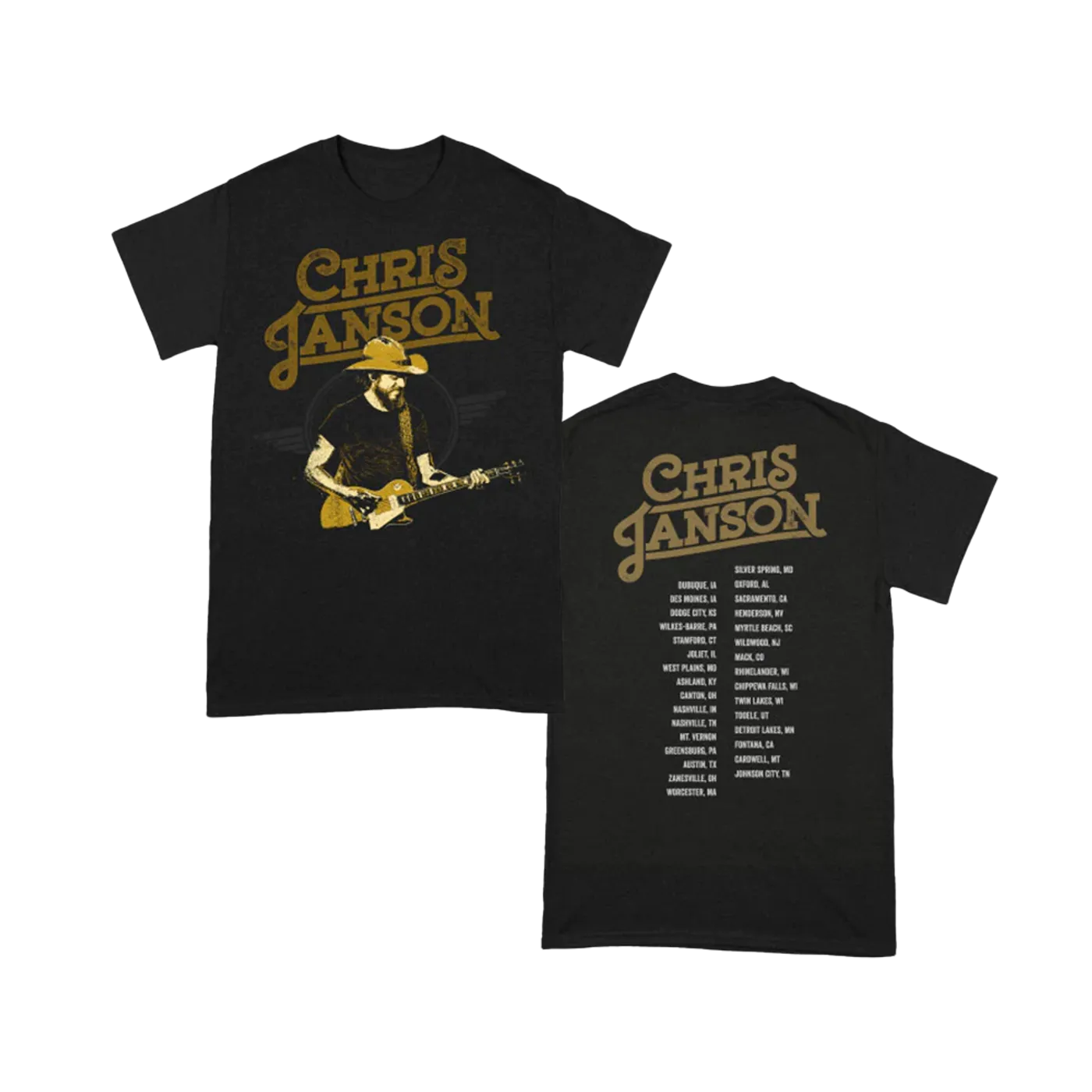 Chris Janson Tour T-shirt
