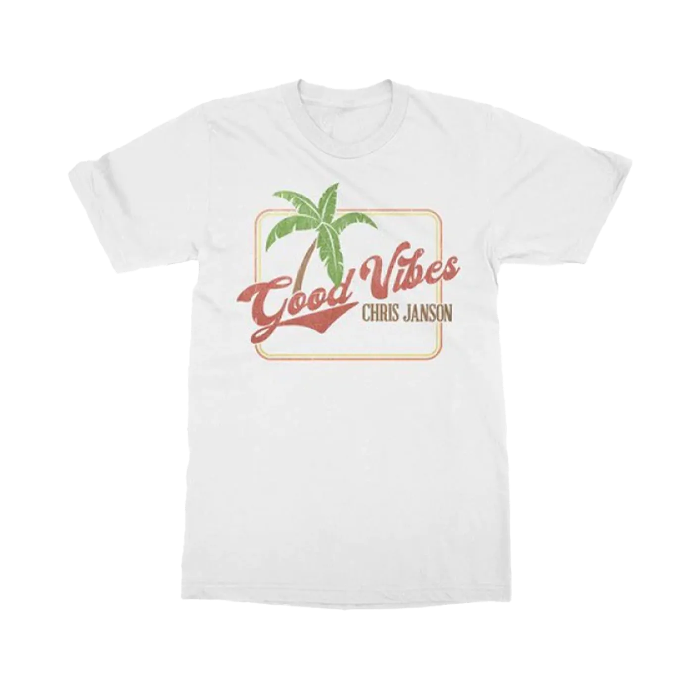 Chris Janson Good Vibes 2020 Tour T-shirt