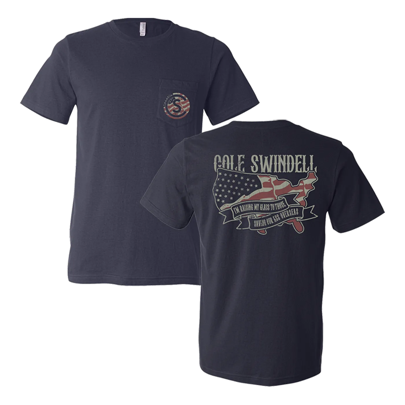 Cole Swindell Ain't Worth the Whiskey T-Shirt