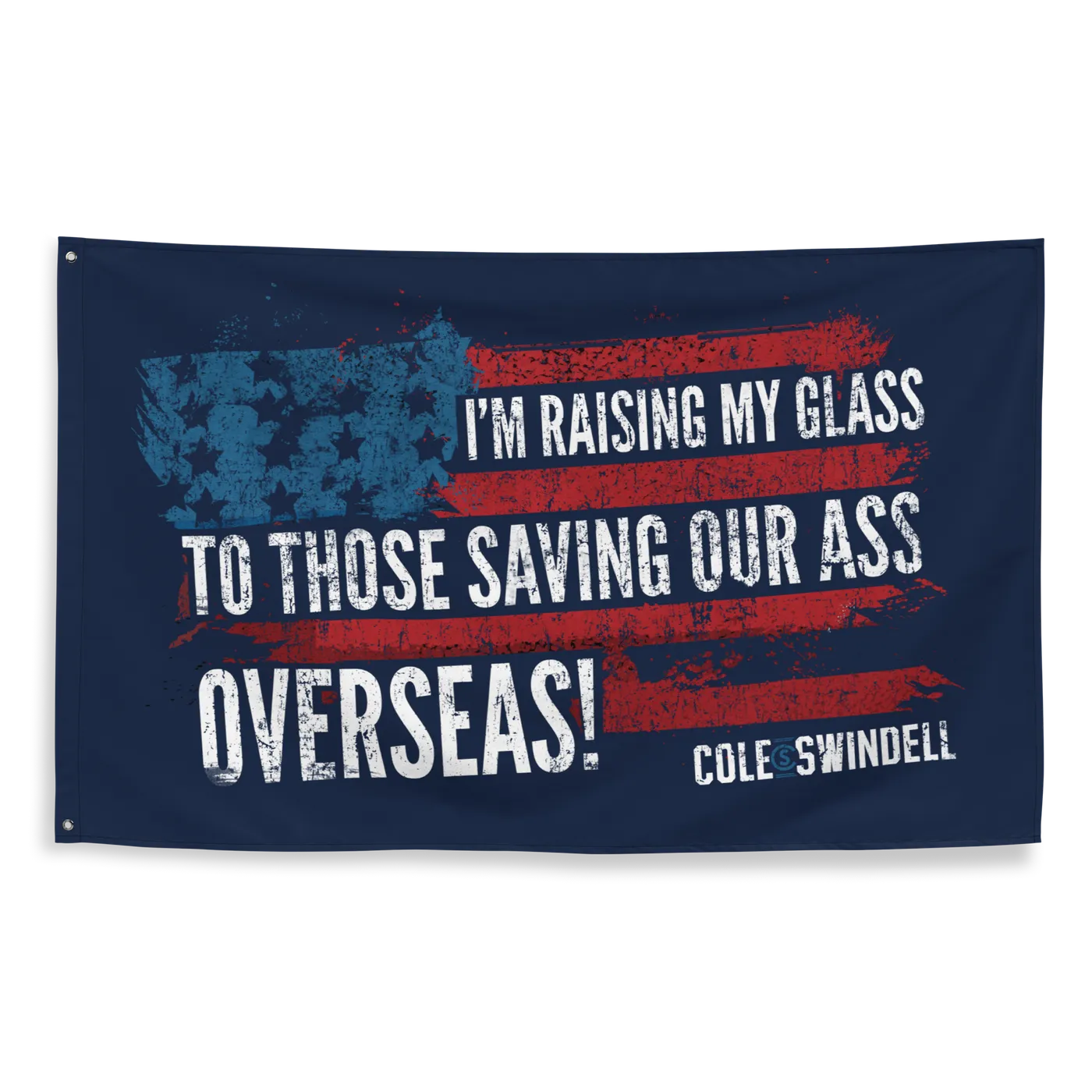 Cole Swindell Patriotic Flag