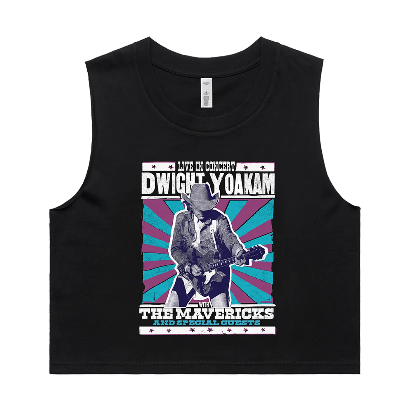 Dwight Yoakam with the Mavericks Crop Tank