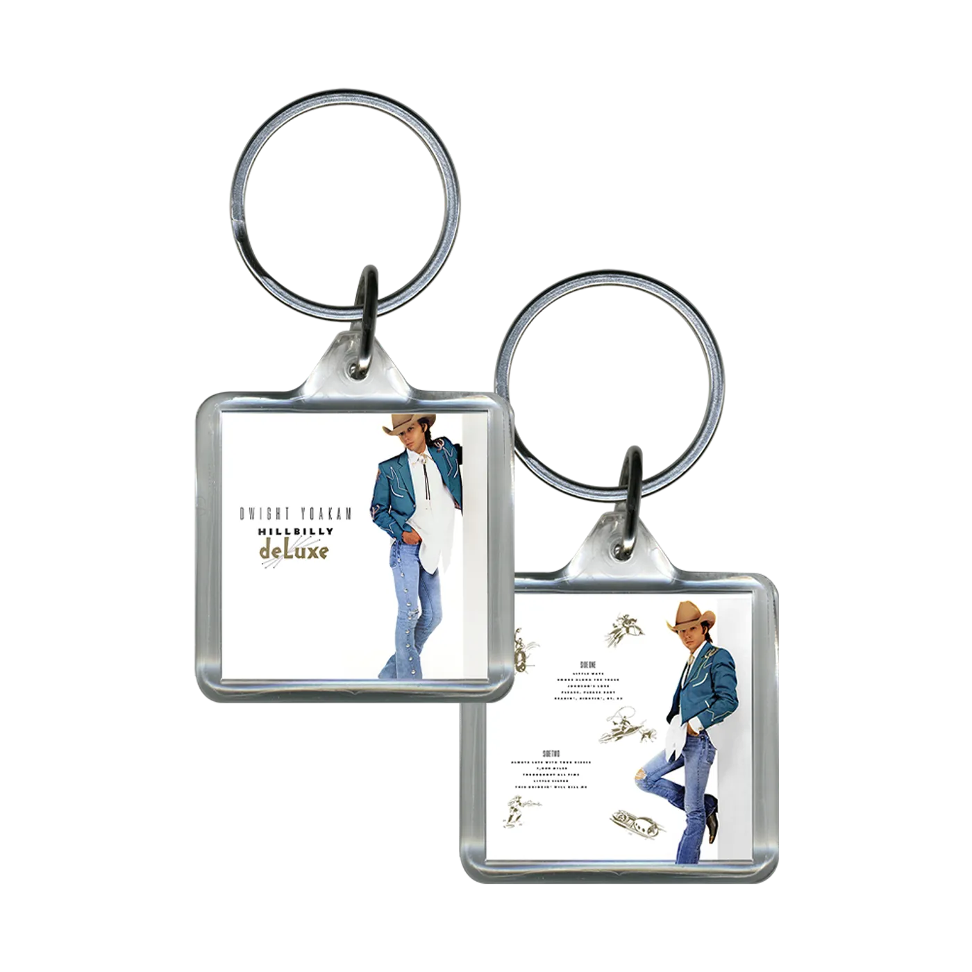 Dwight Yoakam Hillbilly Deluxe Keychain