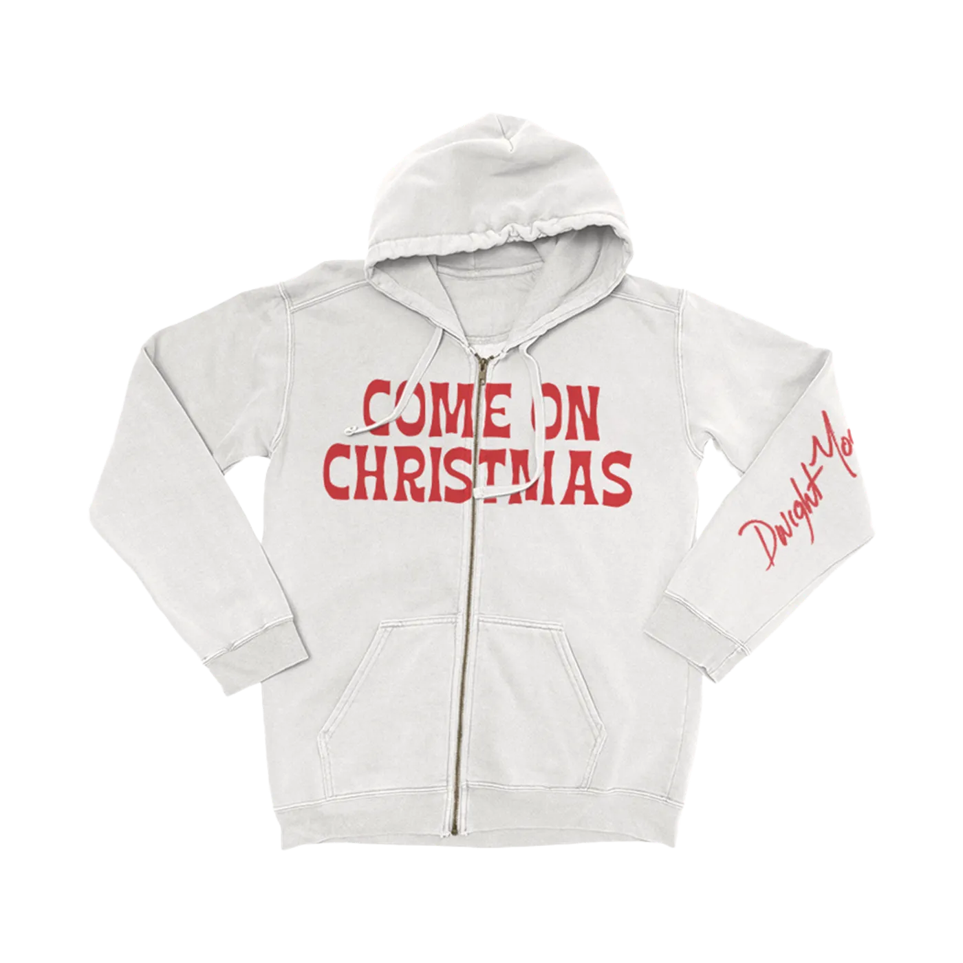 Dwight Yoakam Come On Christmas Zip Hoodie