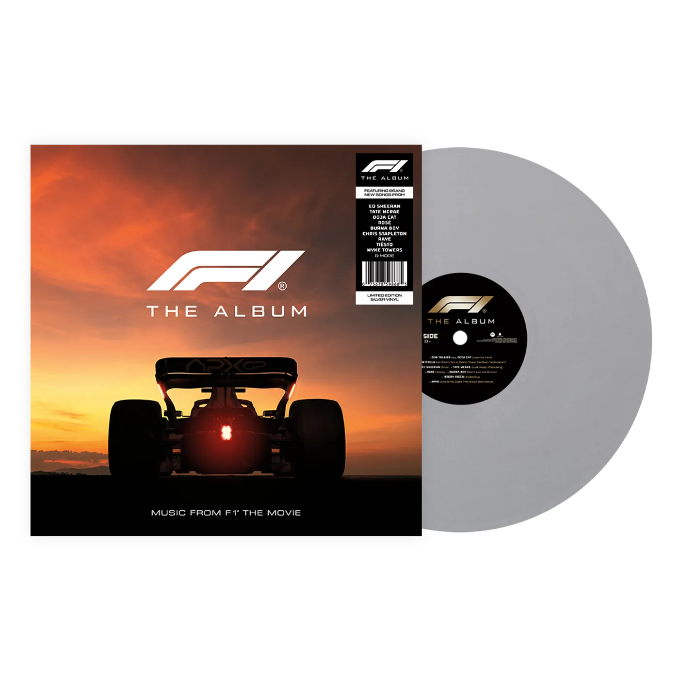Various Artists  F1 The Album (Limited Edition Silver vinyl)
