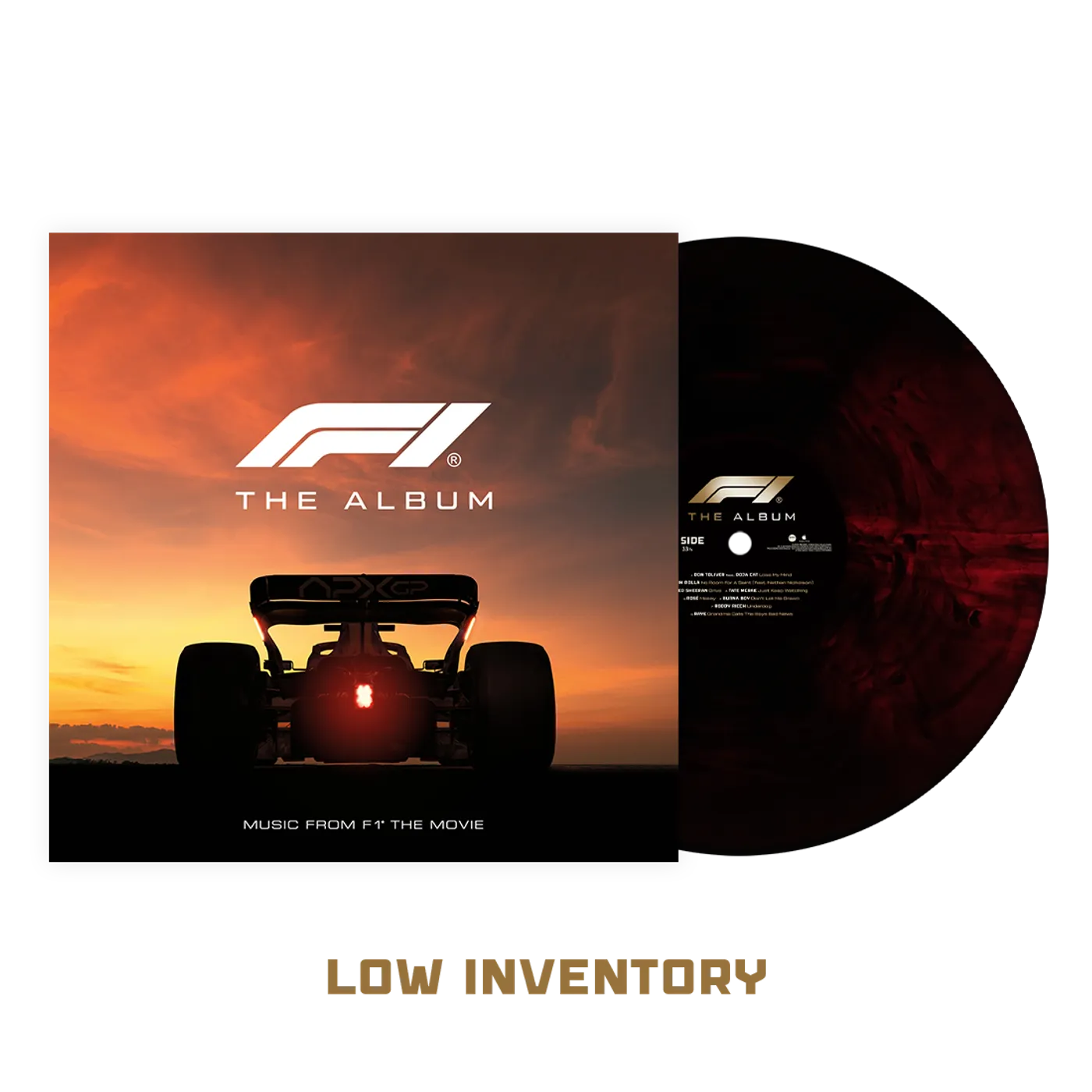 Various Artists  F1 The Album (D2C Exclusive - Midnight Red Galaxy Vinyl)