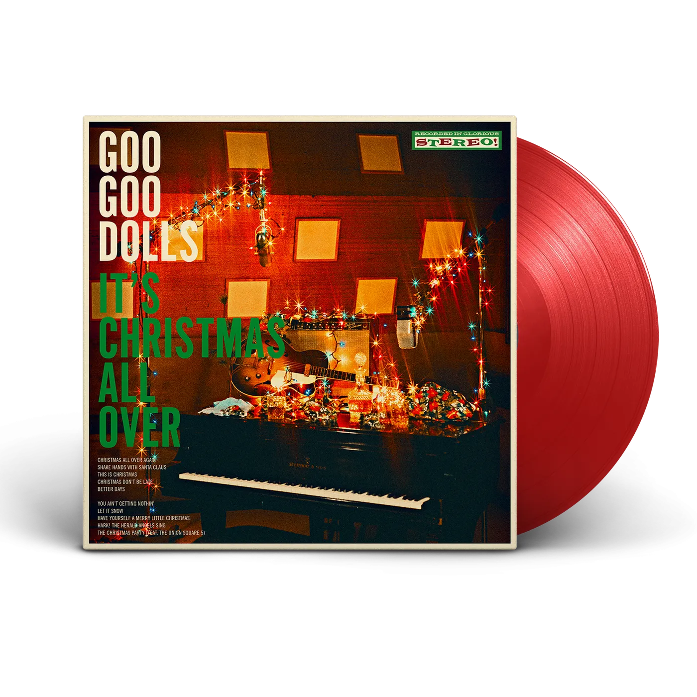 The Goo Goo Dolls It's Christmas All Over Red Vinyl