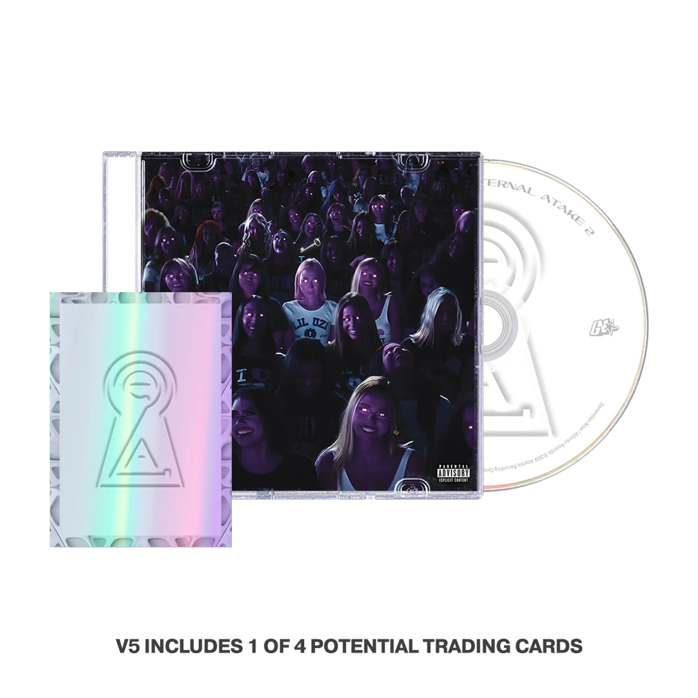 Lil Uzi Vert Eternal Atake 2 Trading Card CD v5