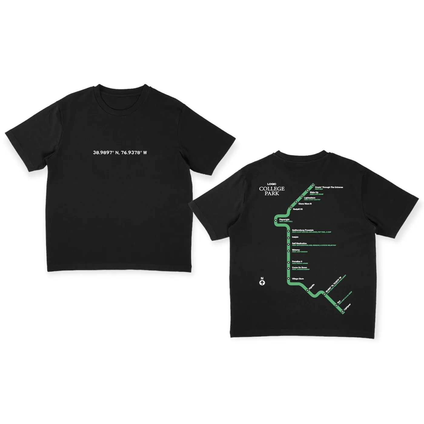 Logic Subway Coordinates T-Shirt