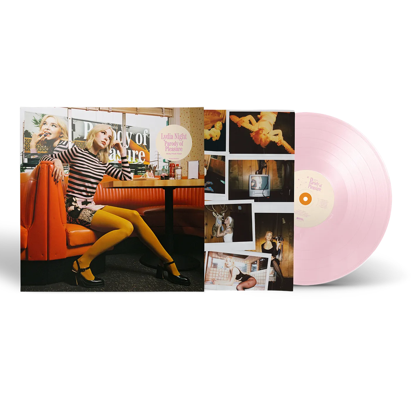 Lydia Night Parody of Pleasure Baby Pink Vinyl