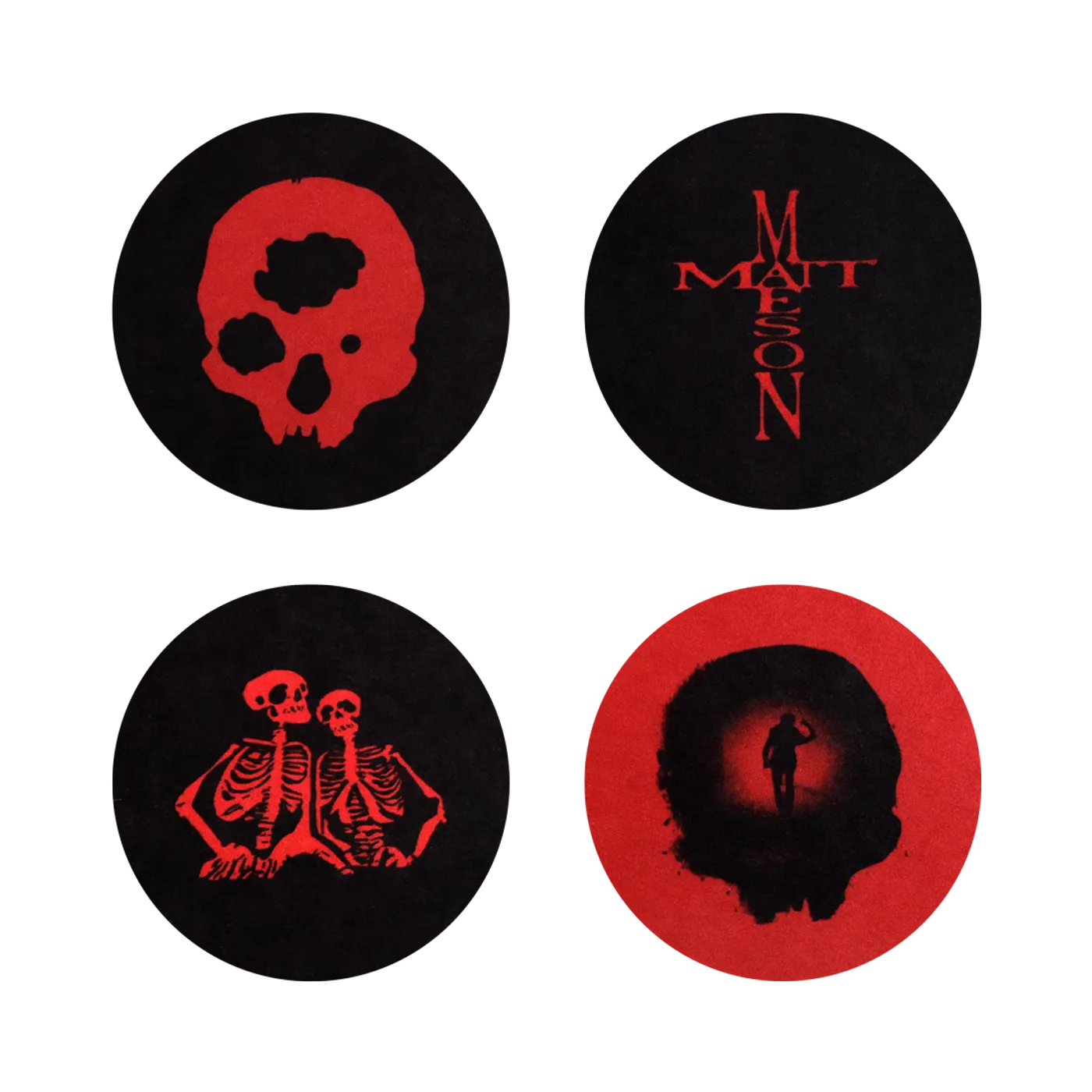 Matt Maeson Never Had To Leave Coaster 4-Pack