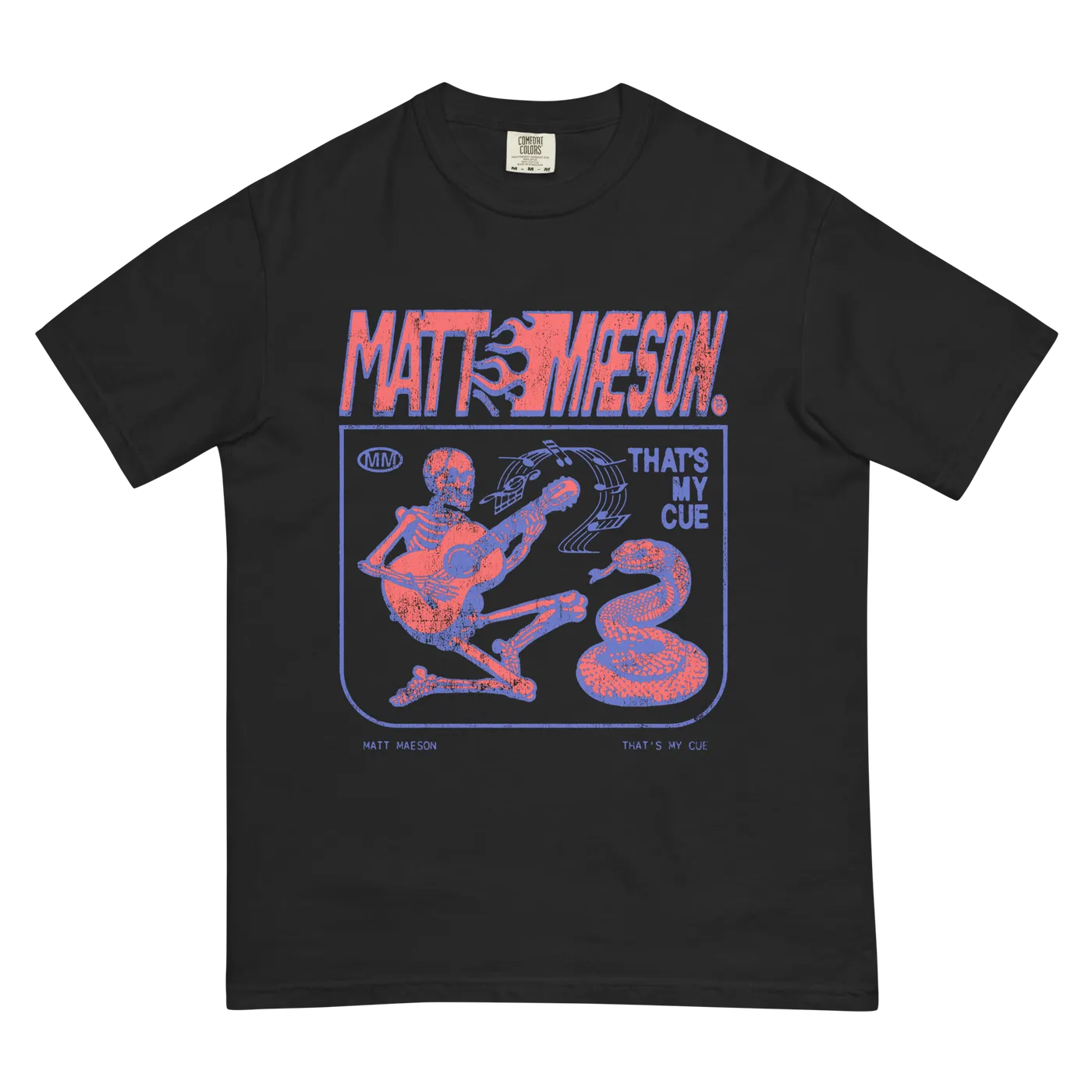 Matt Maeson Thats My Cue Skeleton Tee