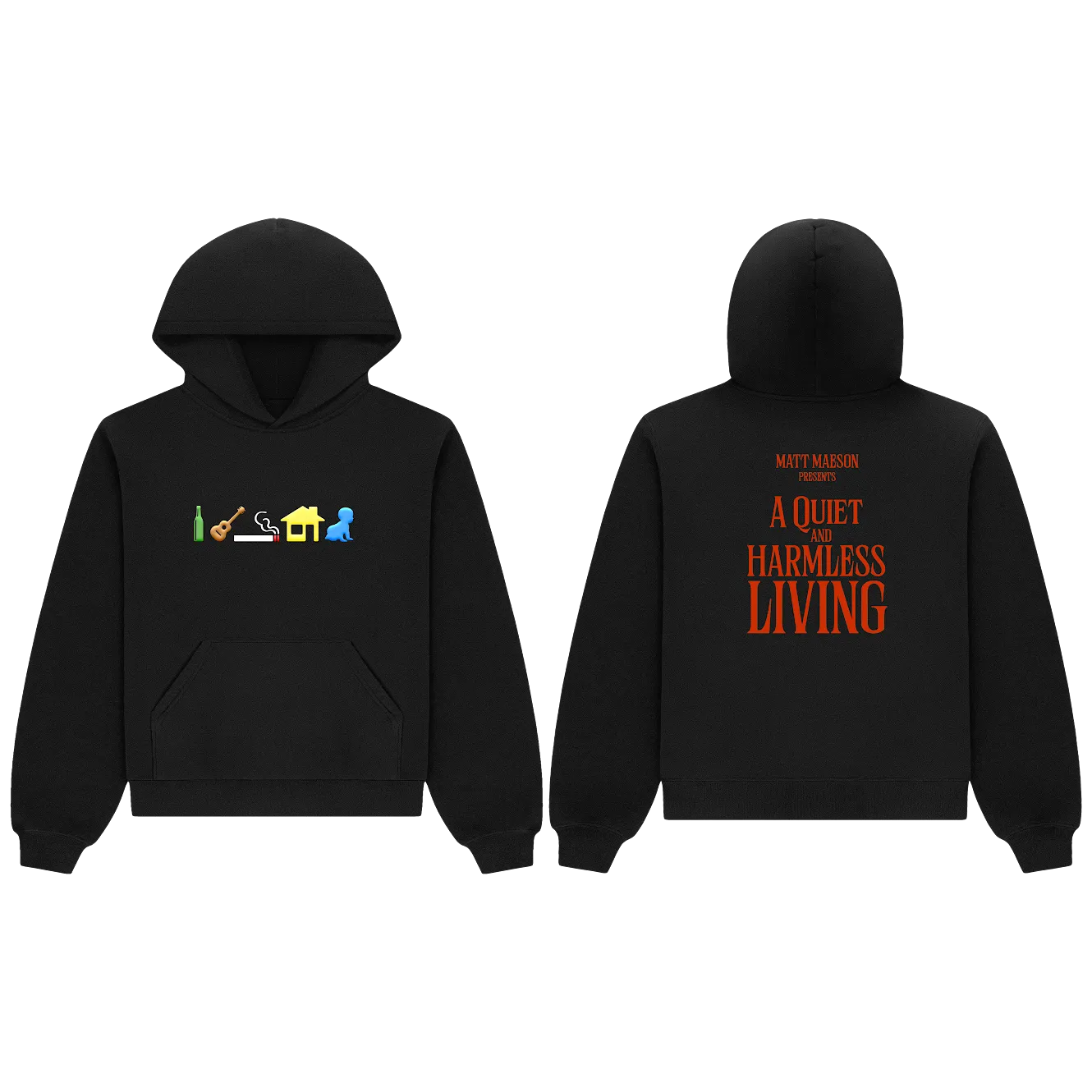 A Quiet and Harmless Living Hoodie
