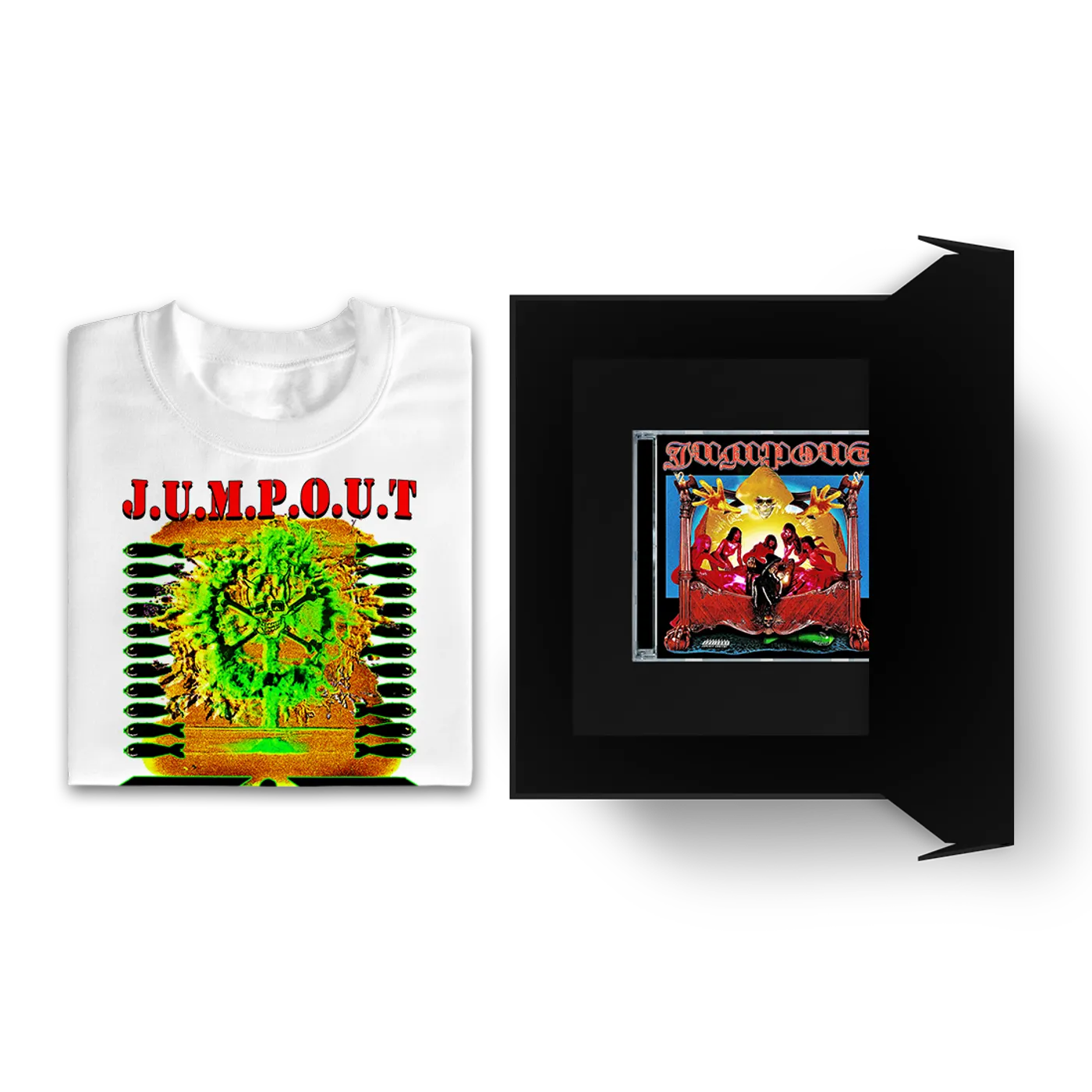 OsamaSon Jump Out White T-Shirt Box Set