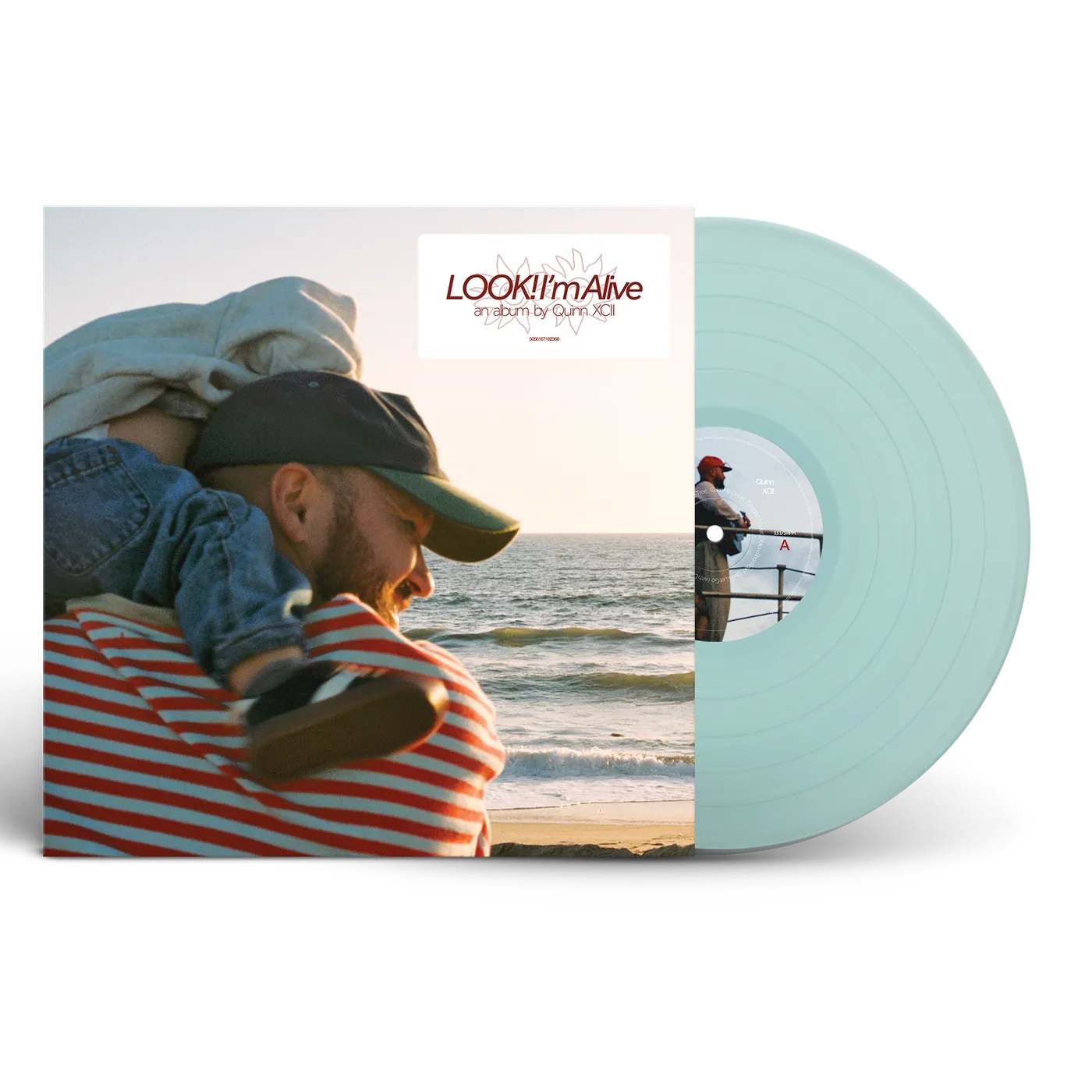 Quinn XCII LOOK! I'm Alive Exclusive Ice Blue Disc LP (Vinyl)