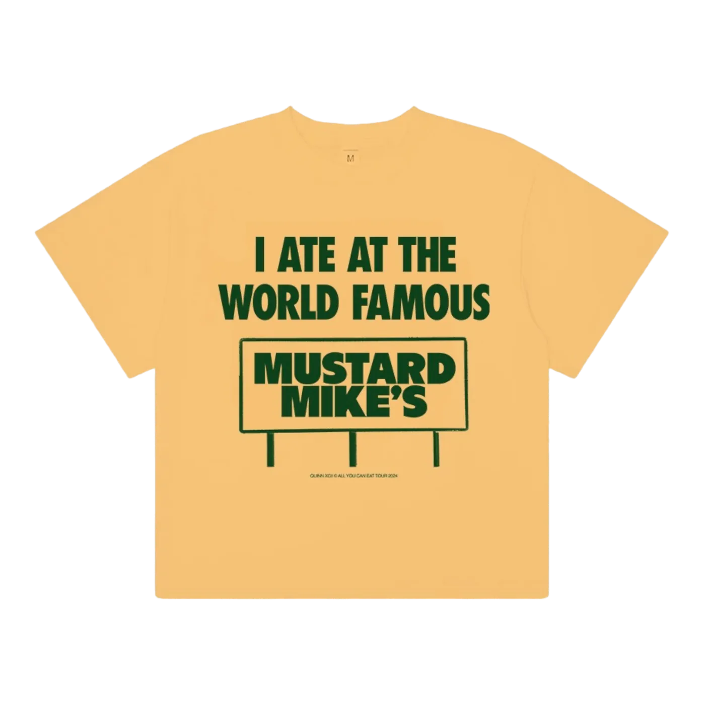 Quinn XCII AYCE I Ate At Tour Date T-Shirt
