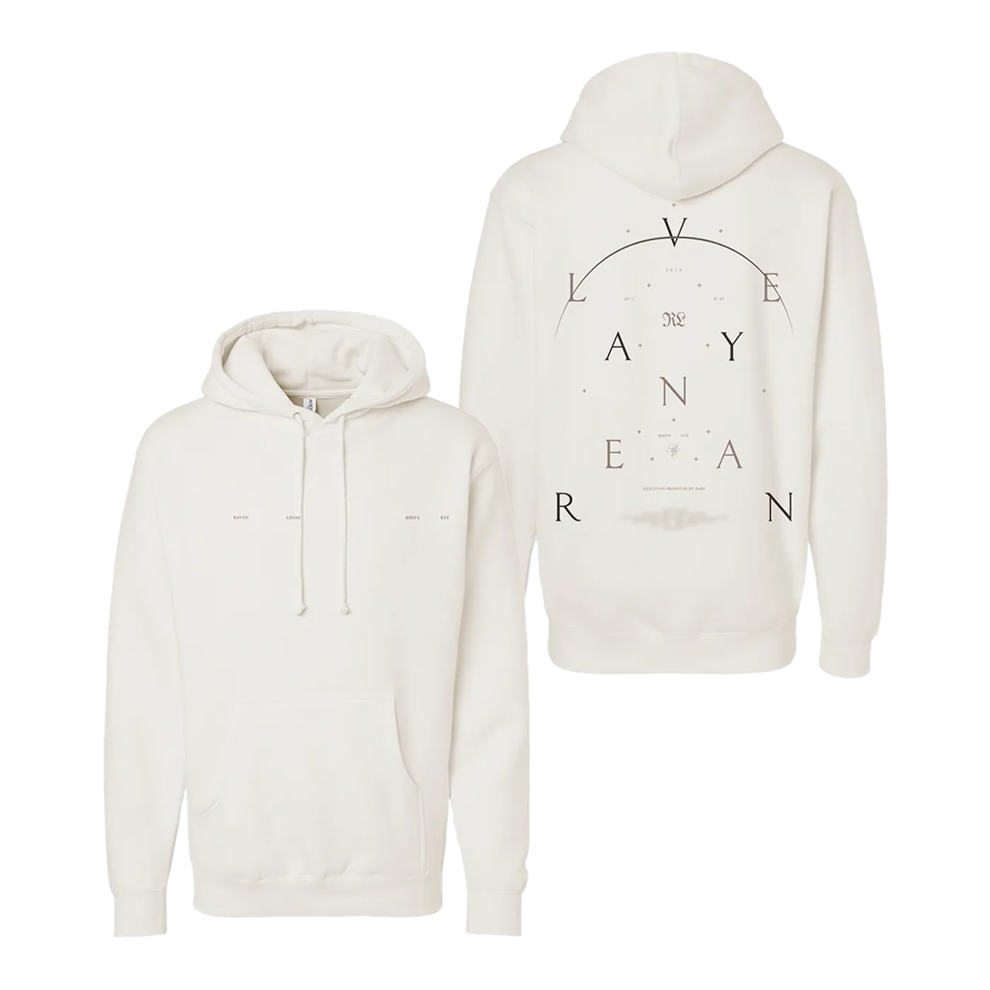 Ravyn Lenae Bird's Eye Beige Hoodie