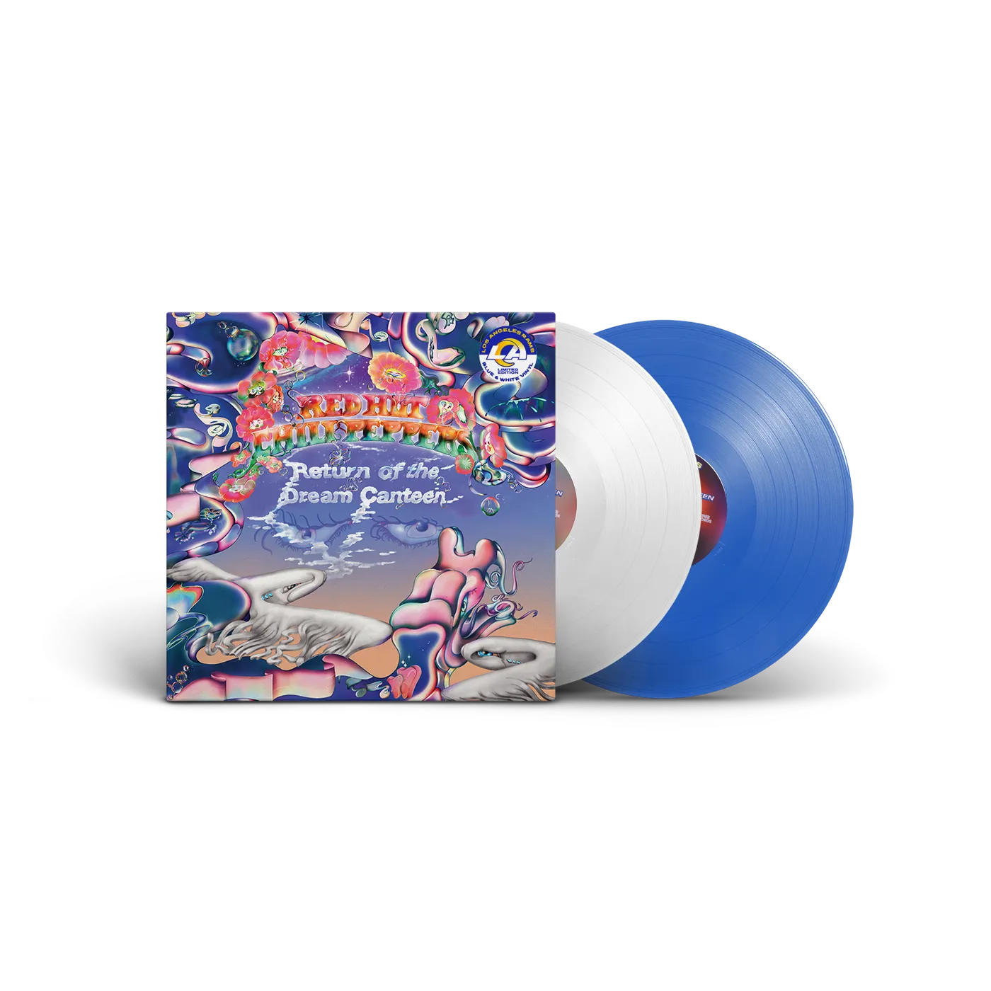 Red Hot Chili Peppers Return of the Dream Canteen - LIMITED EDITION LOS ANGELES RAMS WHITE & BLUE 2LP