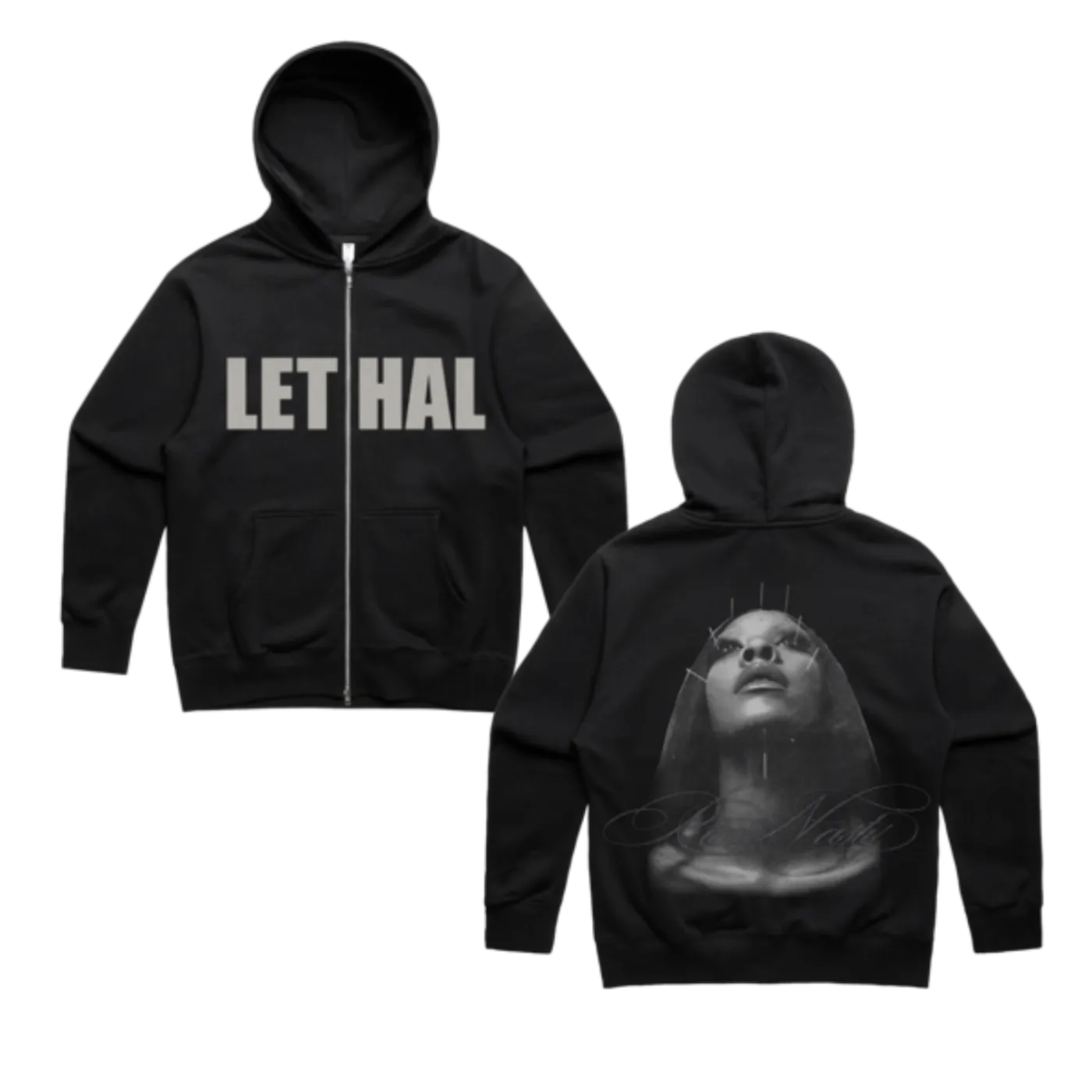 Rico Nasty Lethal Zip Up Hoodie