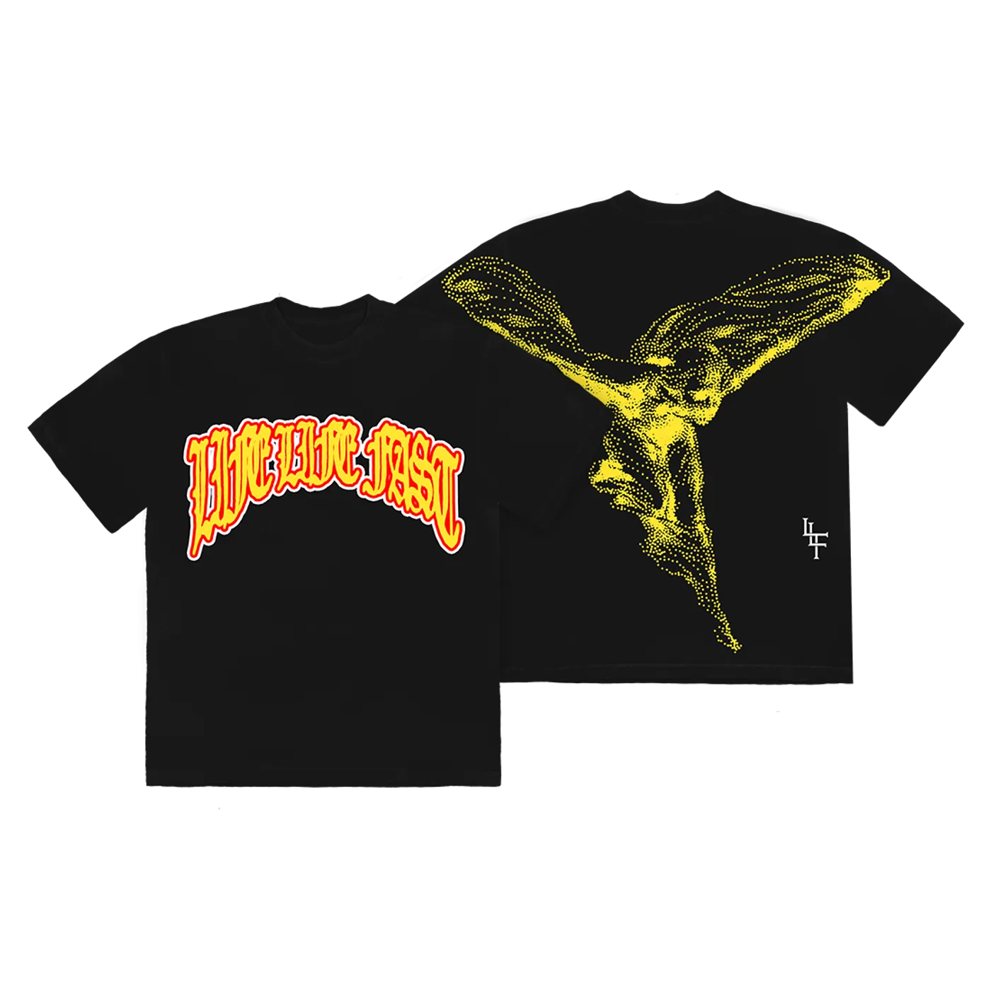 Roddy Ricch Live Life Fast Angel T-Shirt